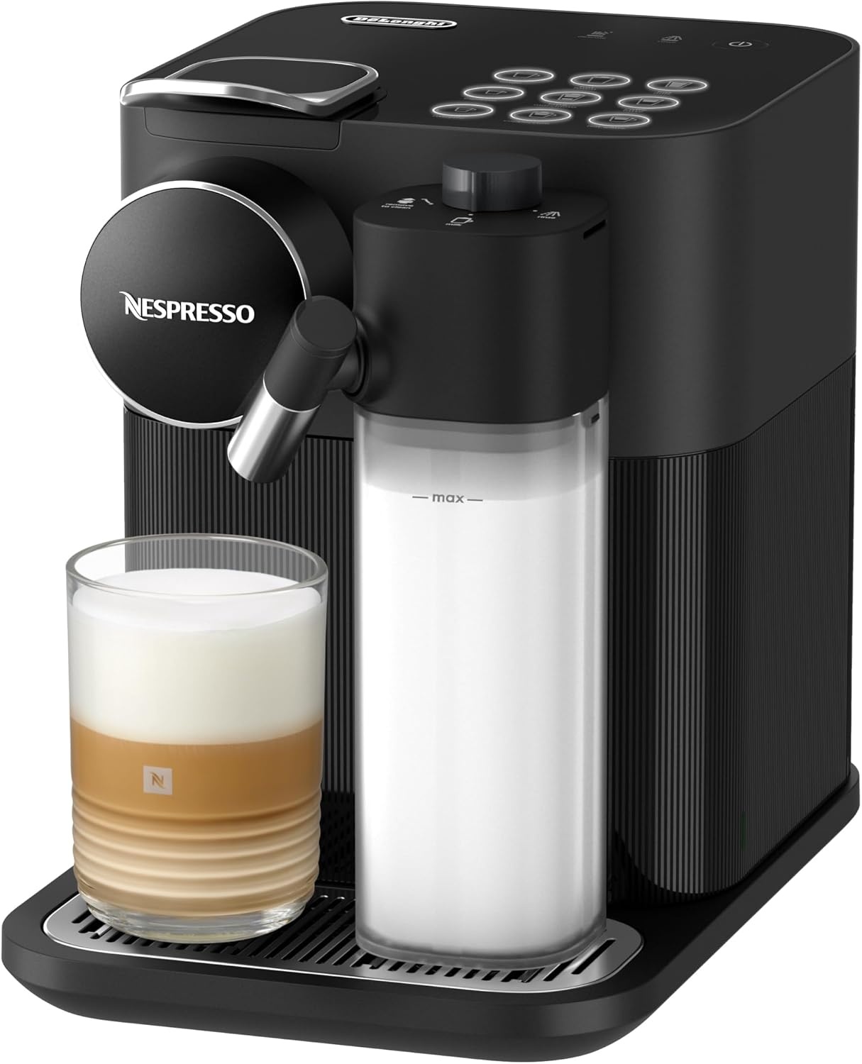image:imageDe Longhi Nespresso Gran Lattissima EN640W Kaffeemaschine mit Milchaufschumer 19 bar weiSchwarz
