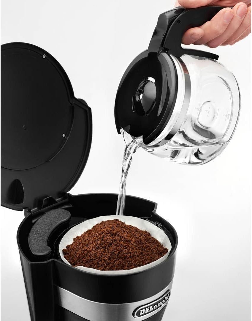 image:imageDeLonghi Active Line Filterkaffeemaschine 5 Tassen SchwarzSchwarz