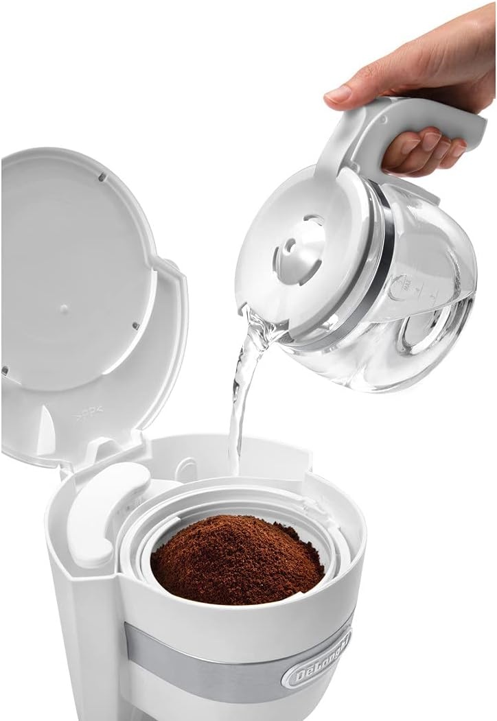 image:imageDeLonghi Active Line Filterkaffeemaschine 5 Tassen SchwarzWei