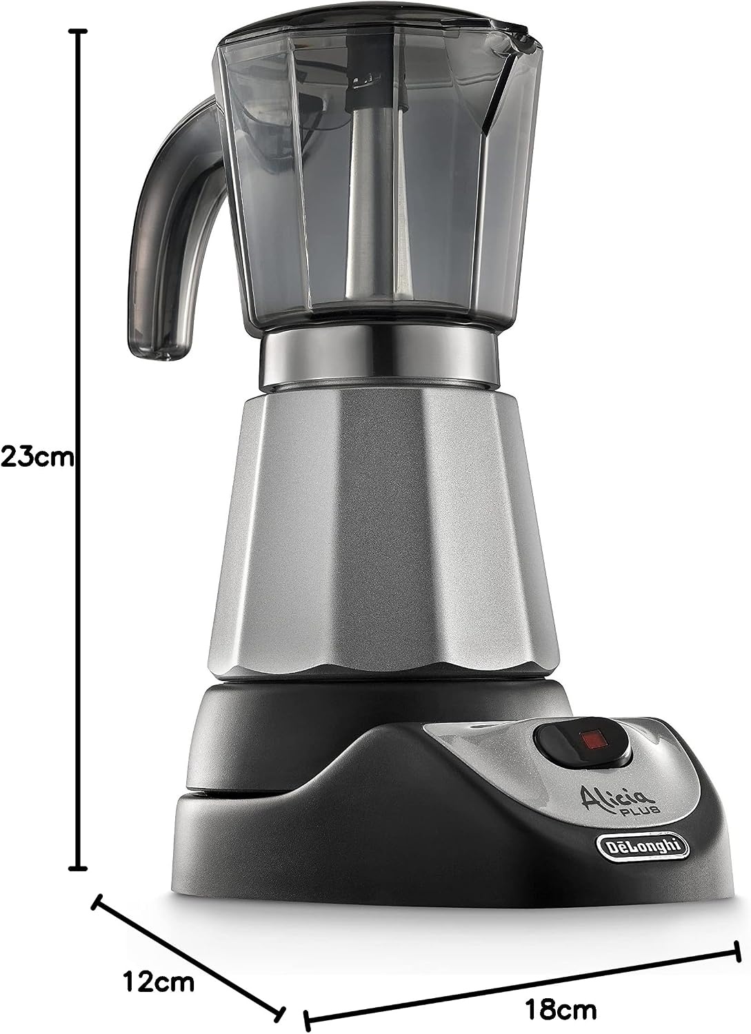 image:imageDeLonghi Alicia Elektrischer Espressokocher fr 6 Tassen