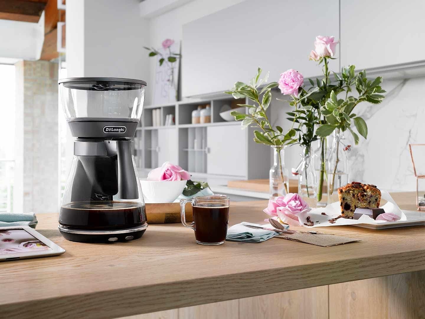 image:imageDeLonghi Clessidra Filterkaffeemaschine 10 Tassen Grau