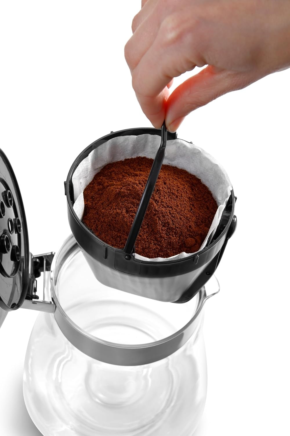 image:imageDeLonghi Clessidra Filterkaffeemaschine 10 Tassen Grau