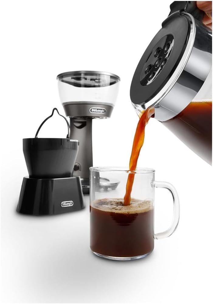 image:imageDeLonghi Clessidra Filterkaffeemaschine 10 Tassen Grau