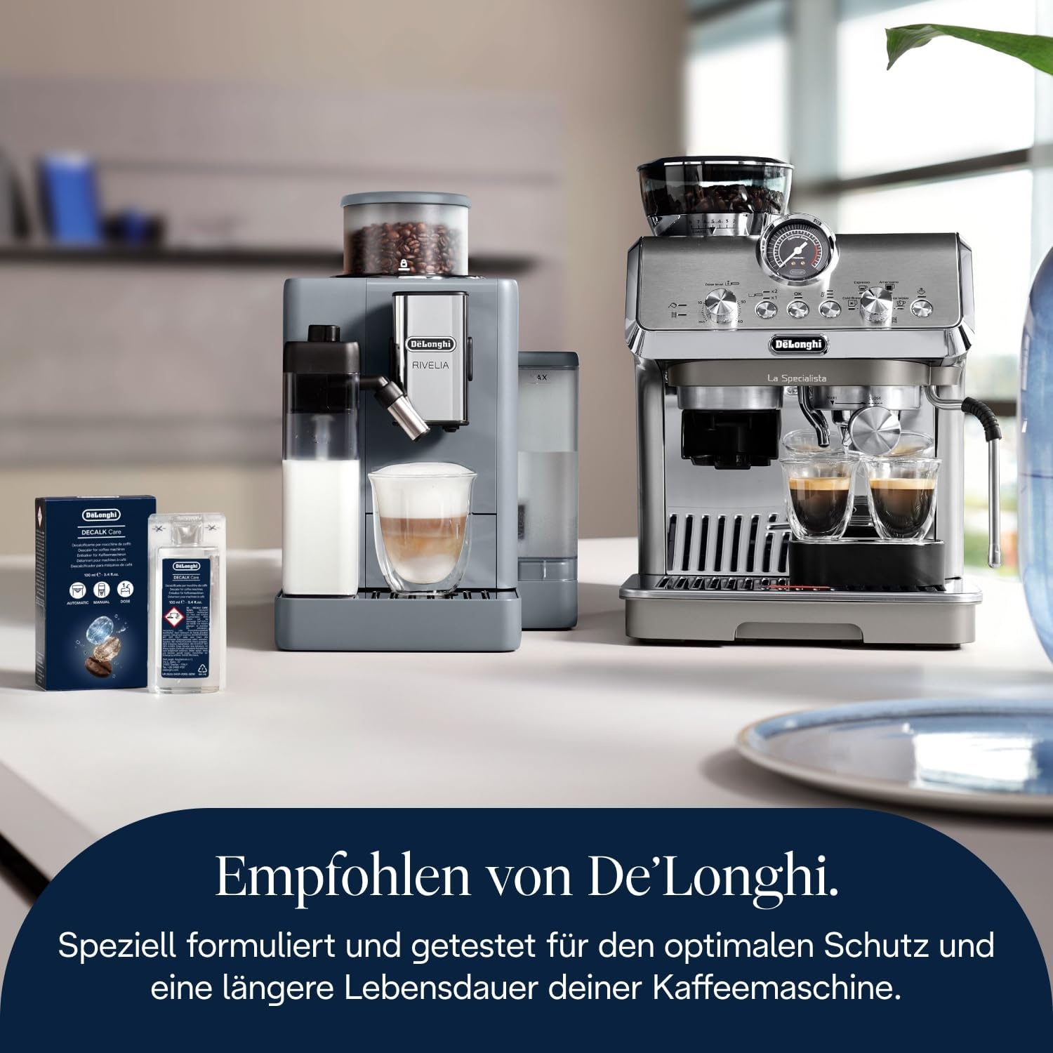 image:imageDeLonghi Decalk Care Entkalker fr Kaffeemaschinen 1 Entkalkungsdosis100 ml 1er Pack