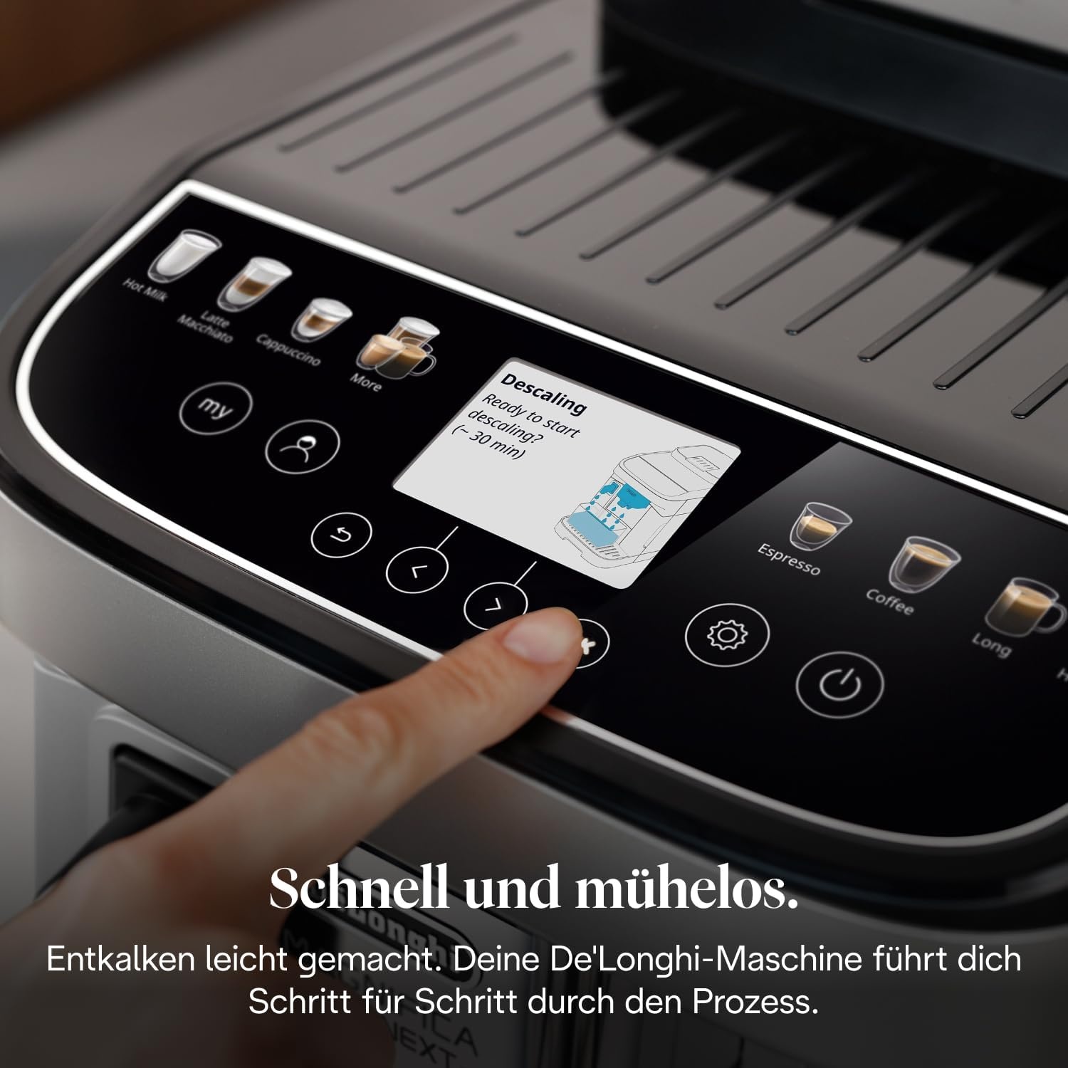 image:imageDeLonghi Decalk Care KaffeemaschinenEntkalker 10 Entkalkungsdosen500 ml 1er Pack