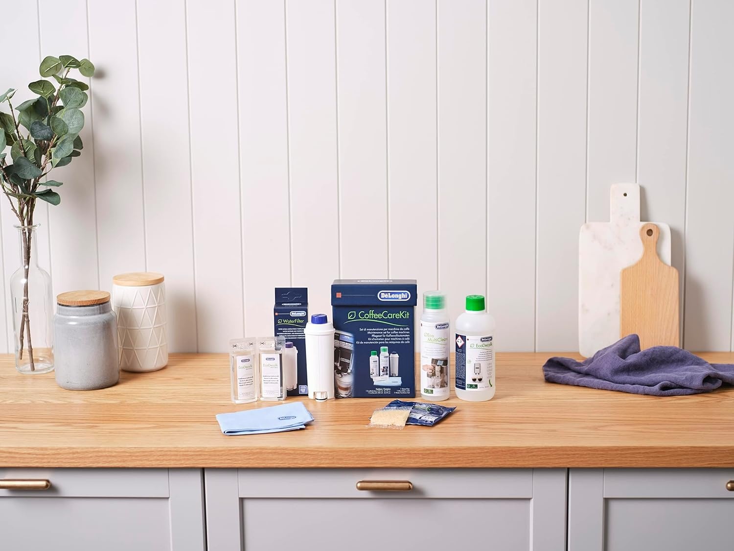 image:imageDeLonghi Decalk Care KaffeemaschinenEntkalker 10 Entkalkungsdosen500 ml 2er Pack