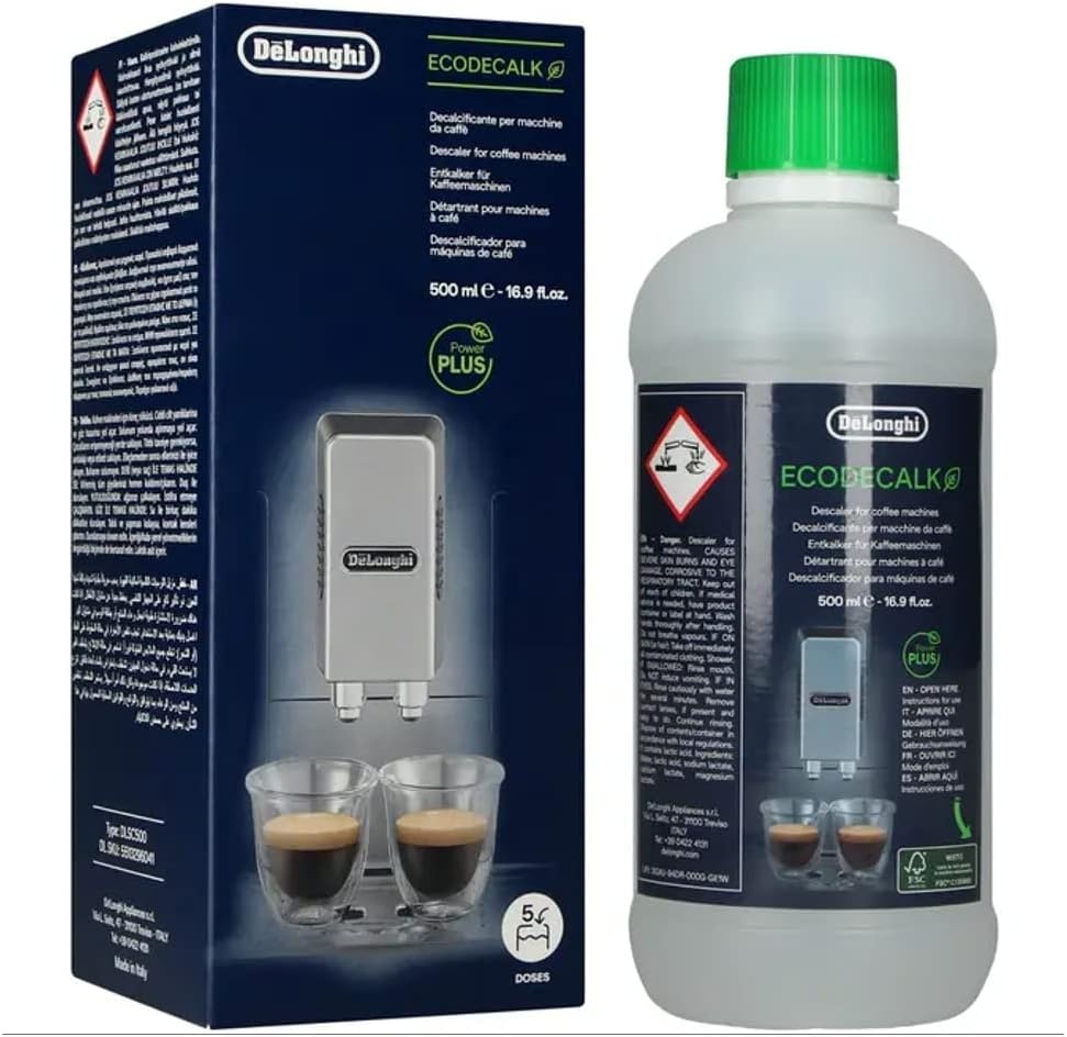image:imageDeLonghi Decalk Care KaffeemaschinenEntkalker 10 Entkalkungsdosen500 ml 2er Pack