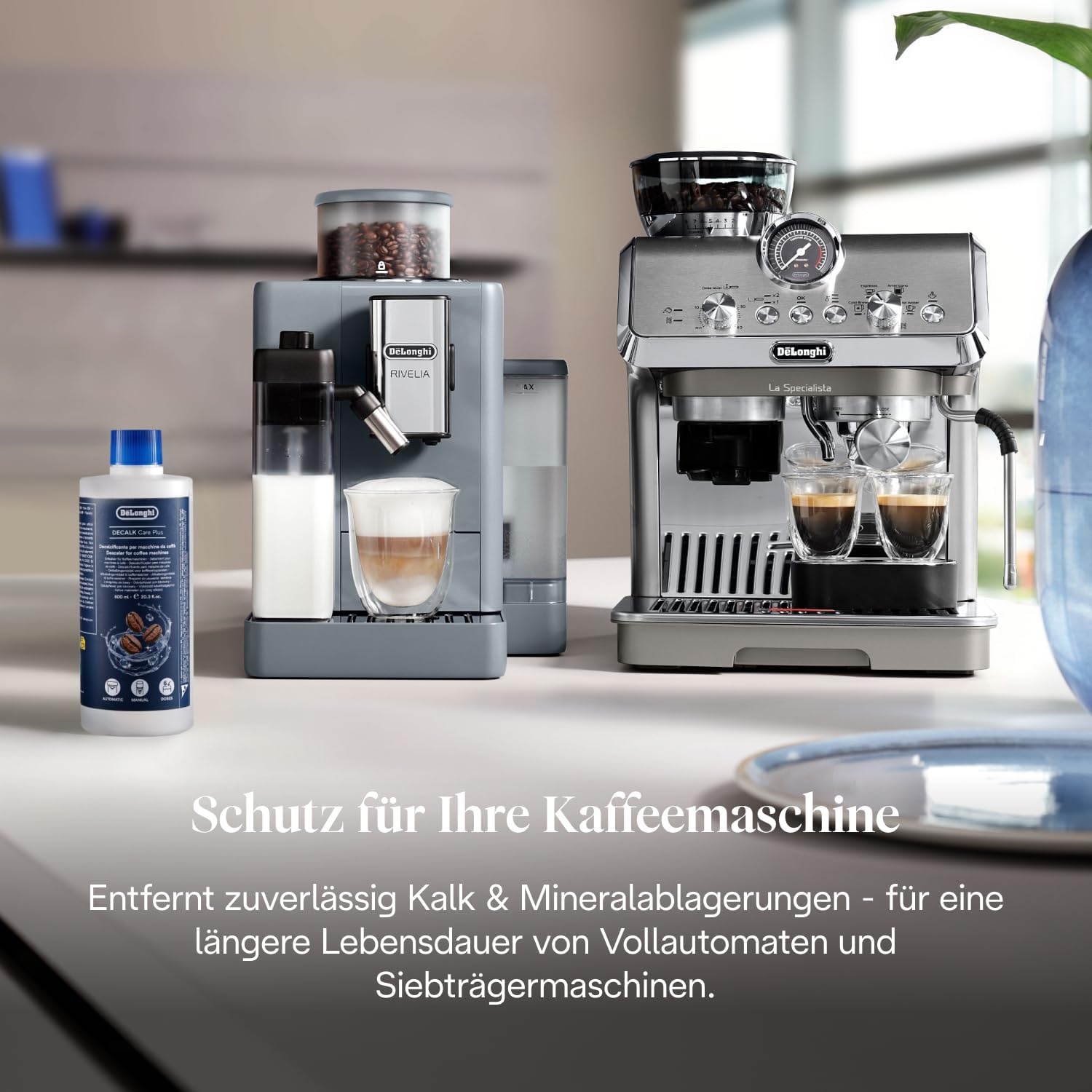 image:imageDeLonghi Decalk Care KaffeemaschinenEntkalker 10 Entkalkungsdosen600 ml 1er Pack