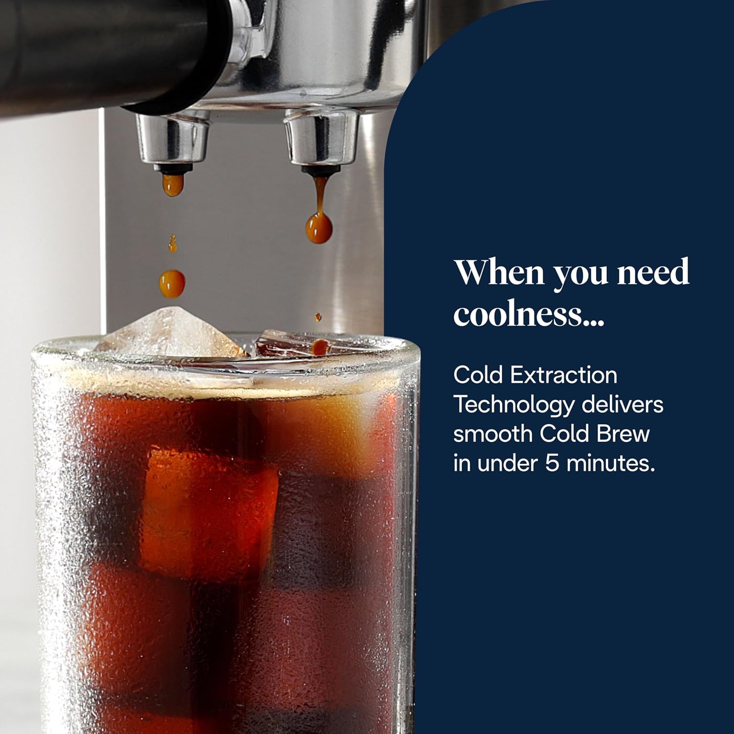 image:imageDeLonghi Dedica Duo Manuelle Espressomaschine mit Cold Brew GrnMetall