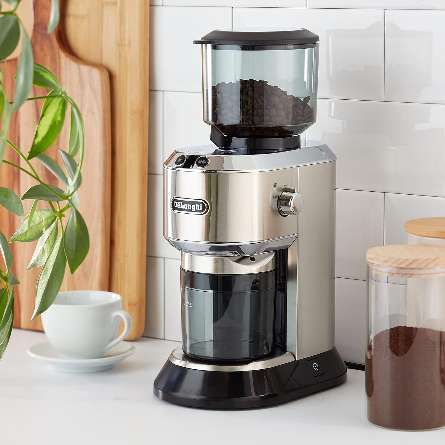 image:imageDeLonghi Dedica KG521M Elektrische Kaffeemhle mit Kegelmahlwerk