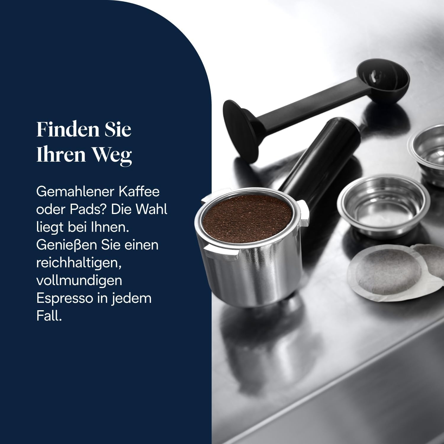 image:imageDeLonghi Dedica Style Espressomaschine mit Manuellem MilchaufschumerElektrisches Blau