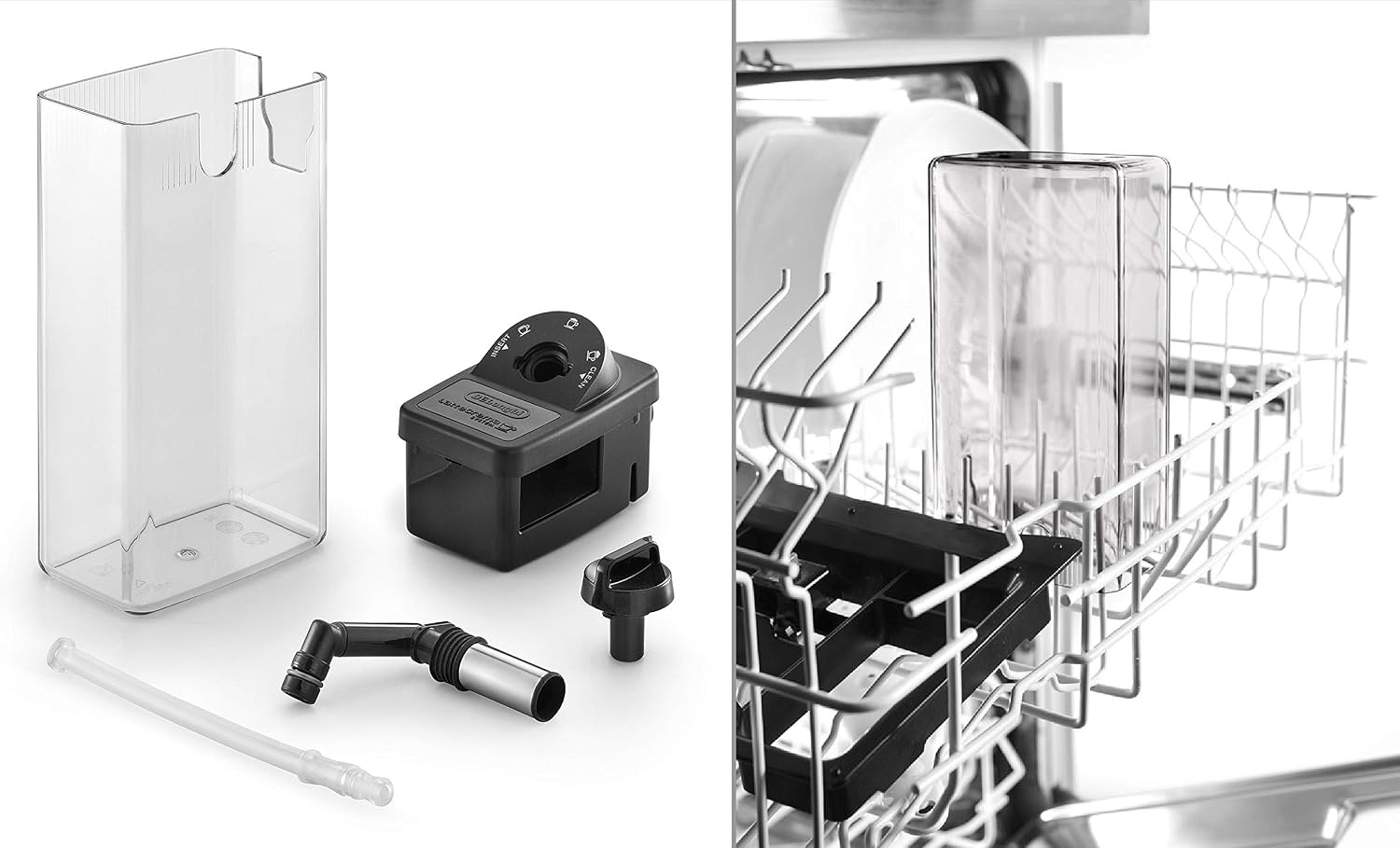 image:imageDeLonghi Dinamica Kaffeevollautomat 4 Getrnke SchwarzKaffeevollautomat mit Digitaldisplay