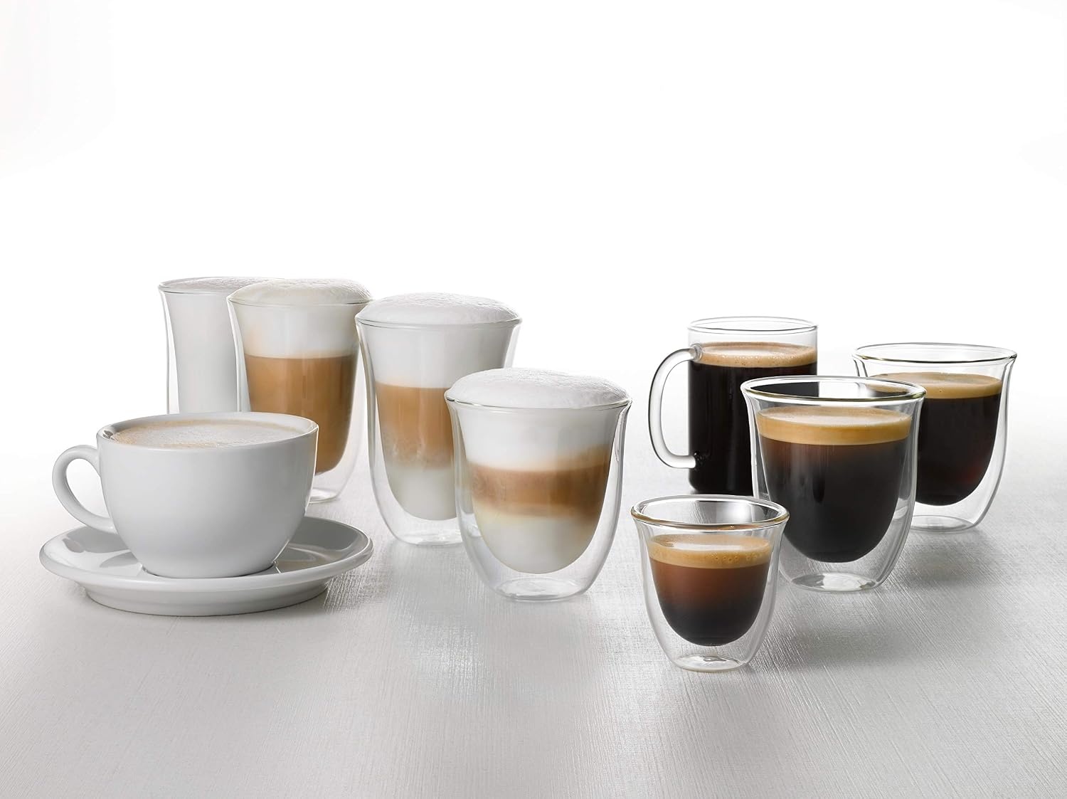 image:imageDeLonghi Dinamica Kaffeevollautomat 4 Getrnke SchwarzKaffeevollautomat mit Digitaldisplay