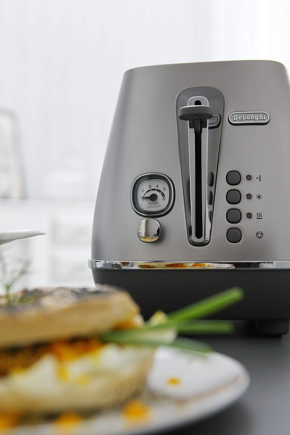 image:imageDeLonghi Distinta Flair Wasserkocher KBI2001S 17 L Herausnehmbarer Kalkfilter Finesse SilverToaster Finesse Silver