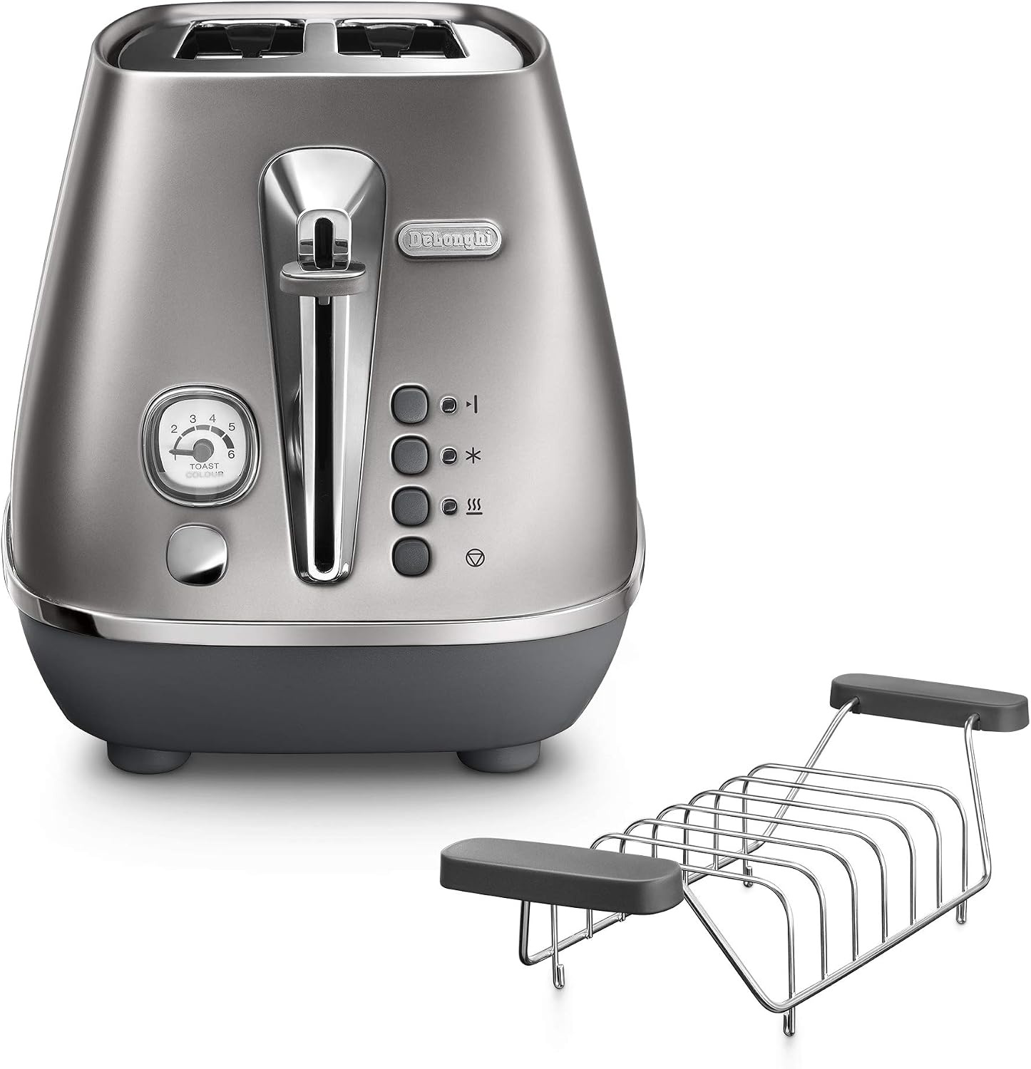 image:imageDeLonghi Distinta Flair Wasserkocher KBI2001S 17 L Herausnehmbarer Kalkfilter Finesse SilverToaster Finesse Silver