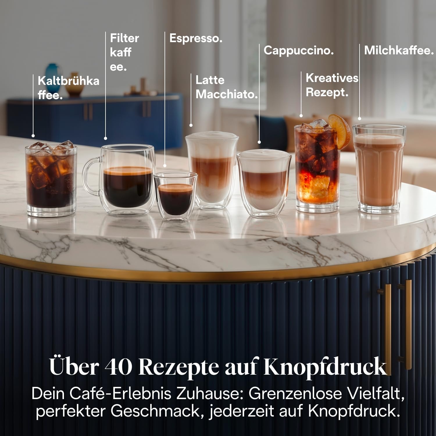 image:imageDeLonghi Eletta Explore Kaffeevollautomat mit 50 Getrnken Cold BrewBlack