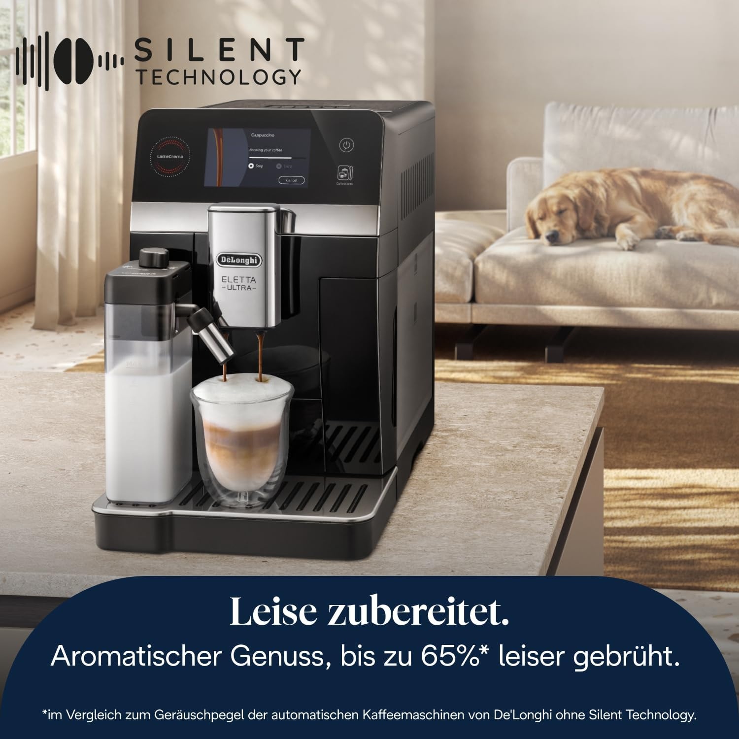 image:imageDeLonghi Eletta Explore Kaffeevollautomat mit 50 Getrnken Cold BrewBlack