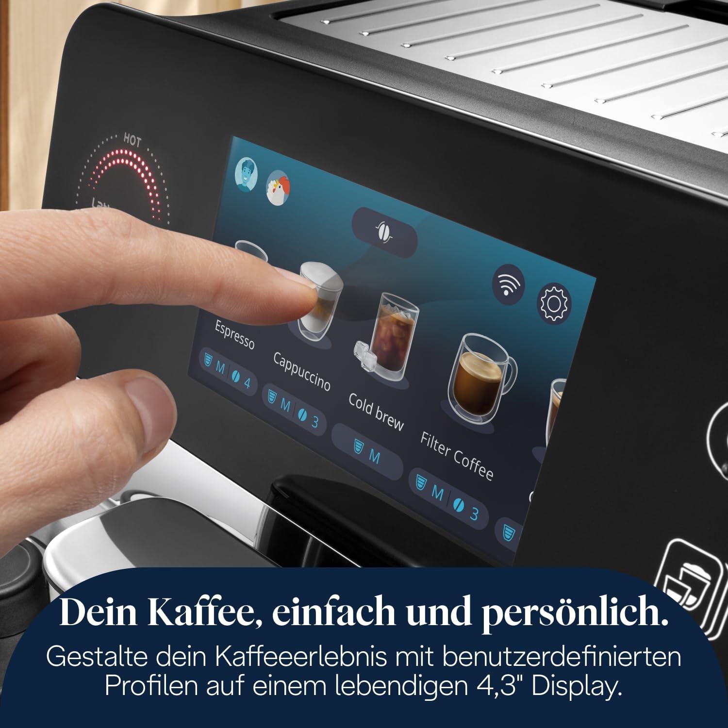 image:imageDeLonghi Eletta Explore Kaffeevollautomat mit 50 Getrnken Cold BrewBlack