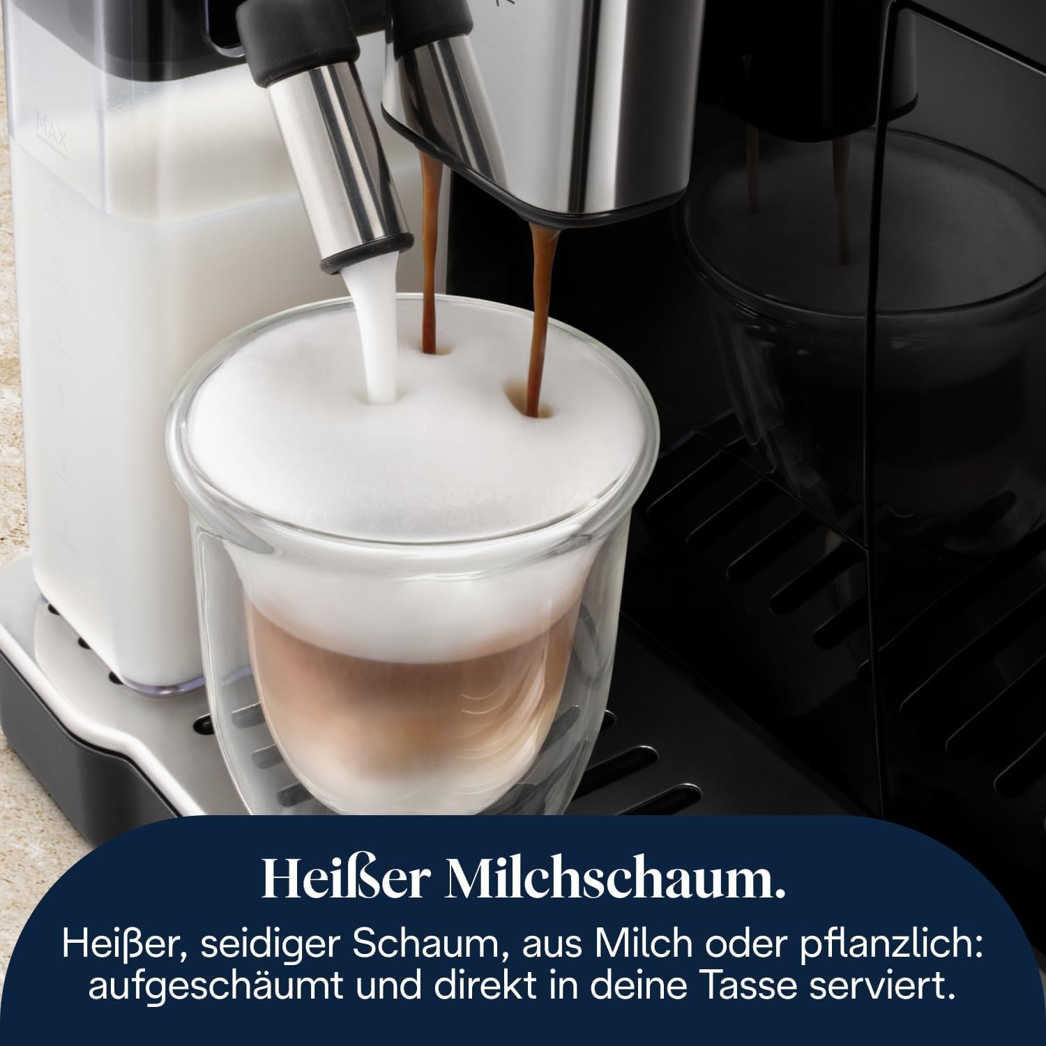image:imageDeLonghi Eletta Explore Kaffeevollautomat mit 50 Getrnken Cold BrewBlack