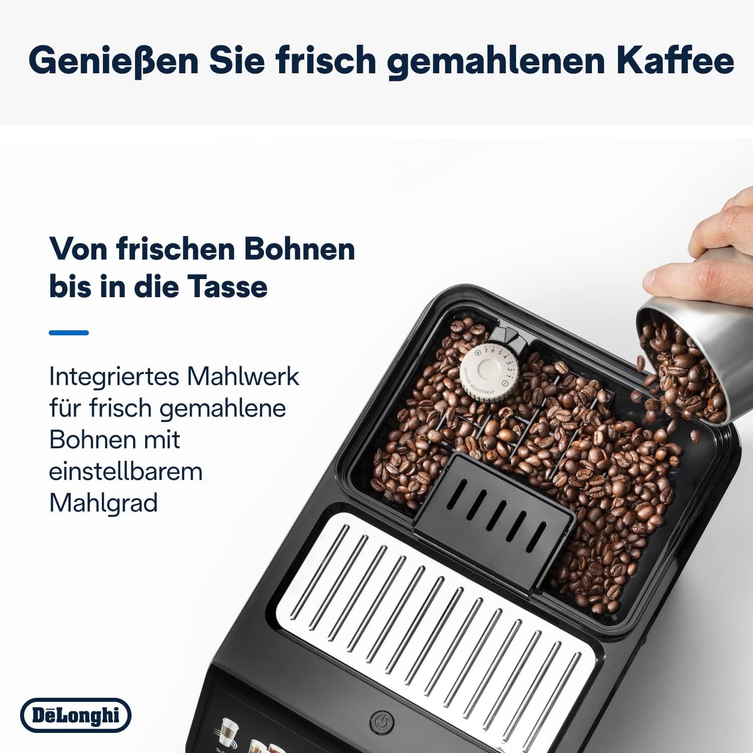 image:imageDeLonghi Eletta Explore Kaffeevollautomat mit 50 Getrnken Cold BrewGrau 40 Getrnke