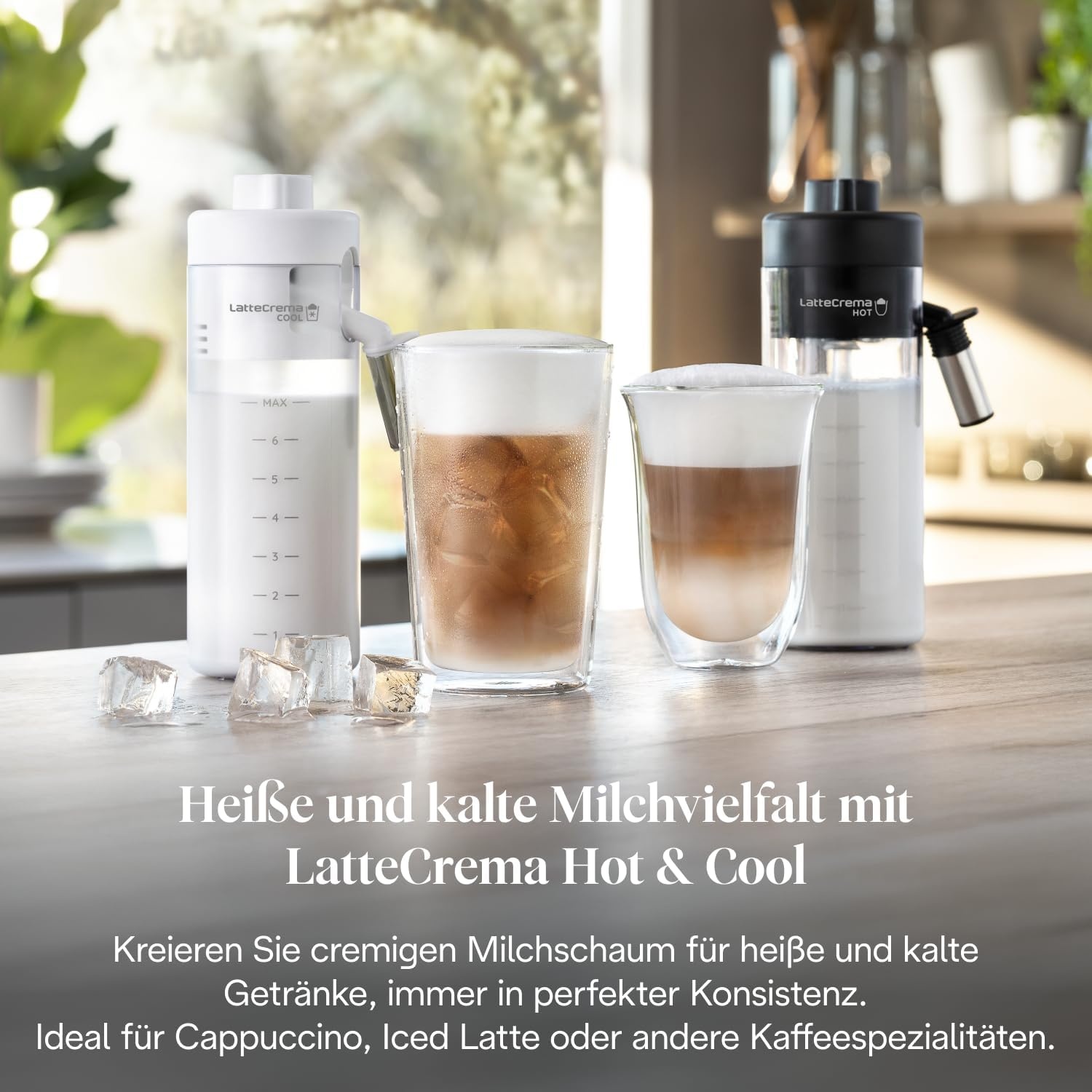 image:imageDeLonghi Eletta Explore Kaffeevollautomat mit 50 Getrnken Cold BrewGrau 50 Getrnke