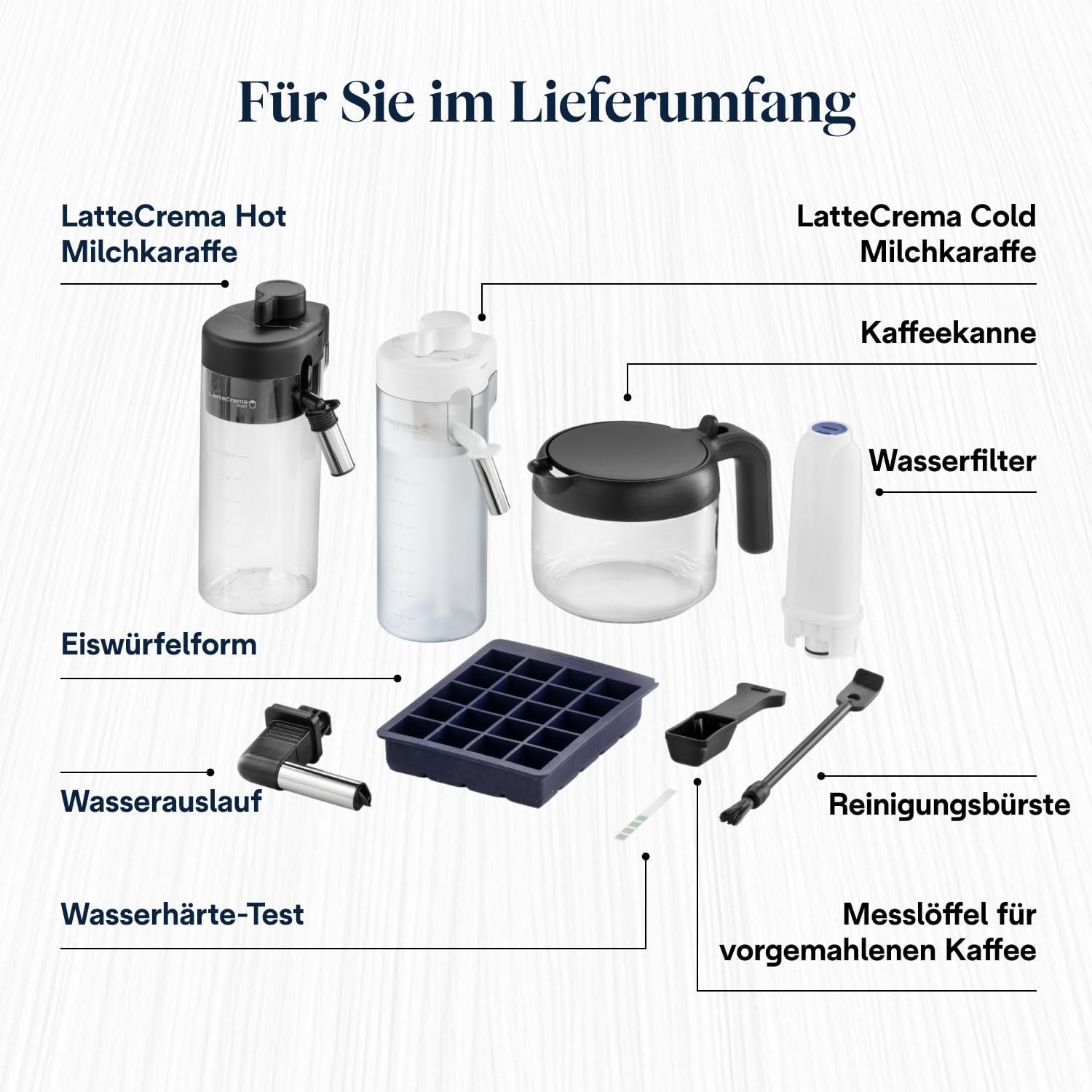 image:imageDeLonghi Eletta Explore Kaffeevollautomat mit 50 Getrnken Cold BrewGrau 50 Getrnke