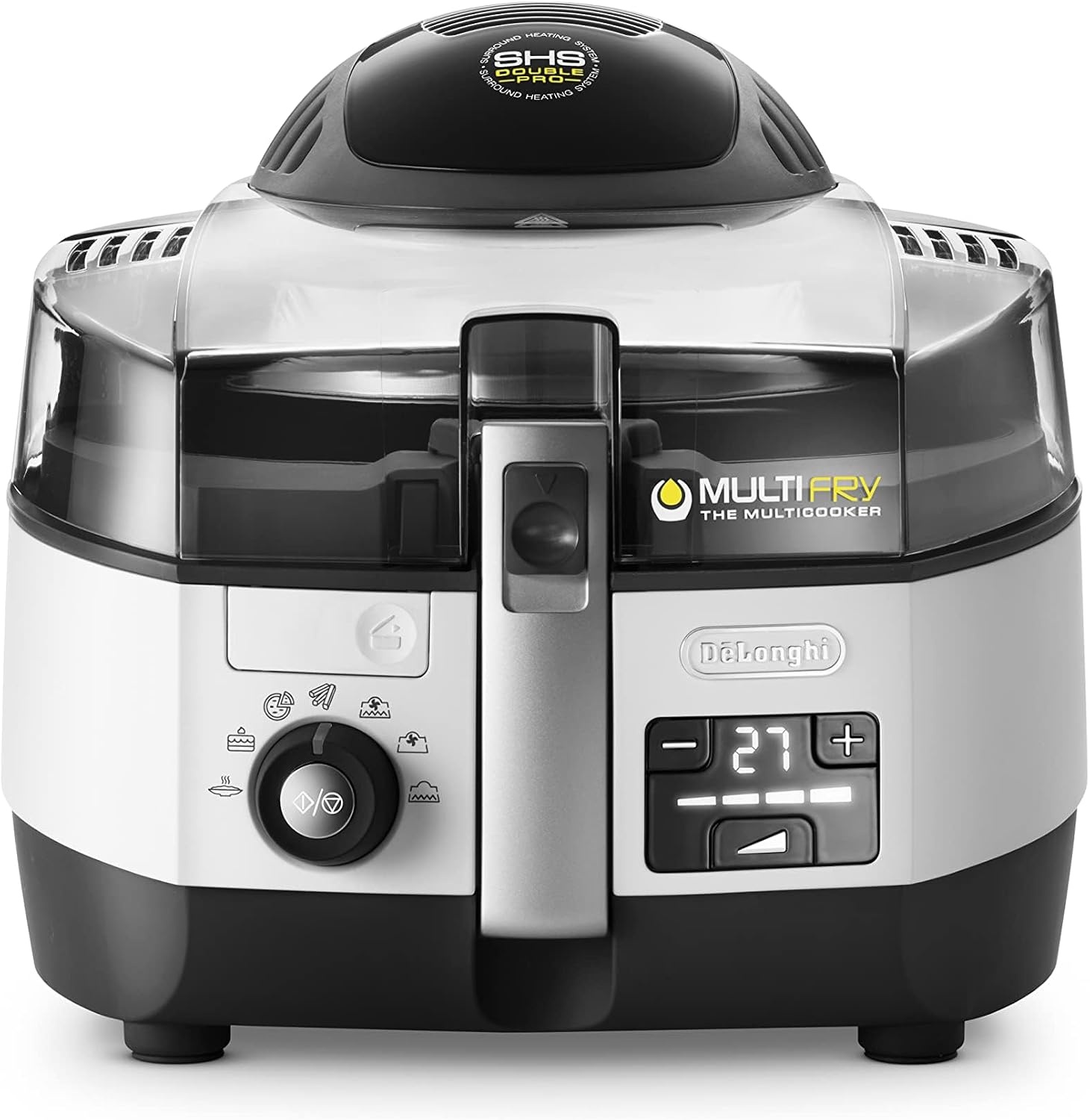 image:imageDeLonghi FH13942 MultiFry Heiluftfritteuse Extra Chef 1400 W wei8 Programme