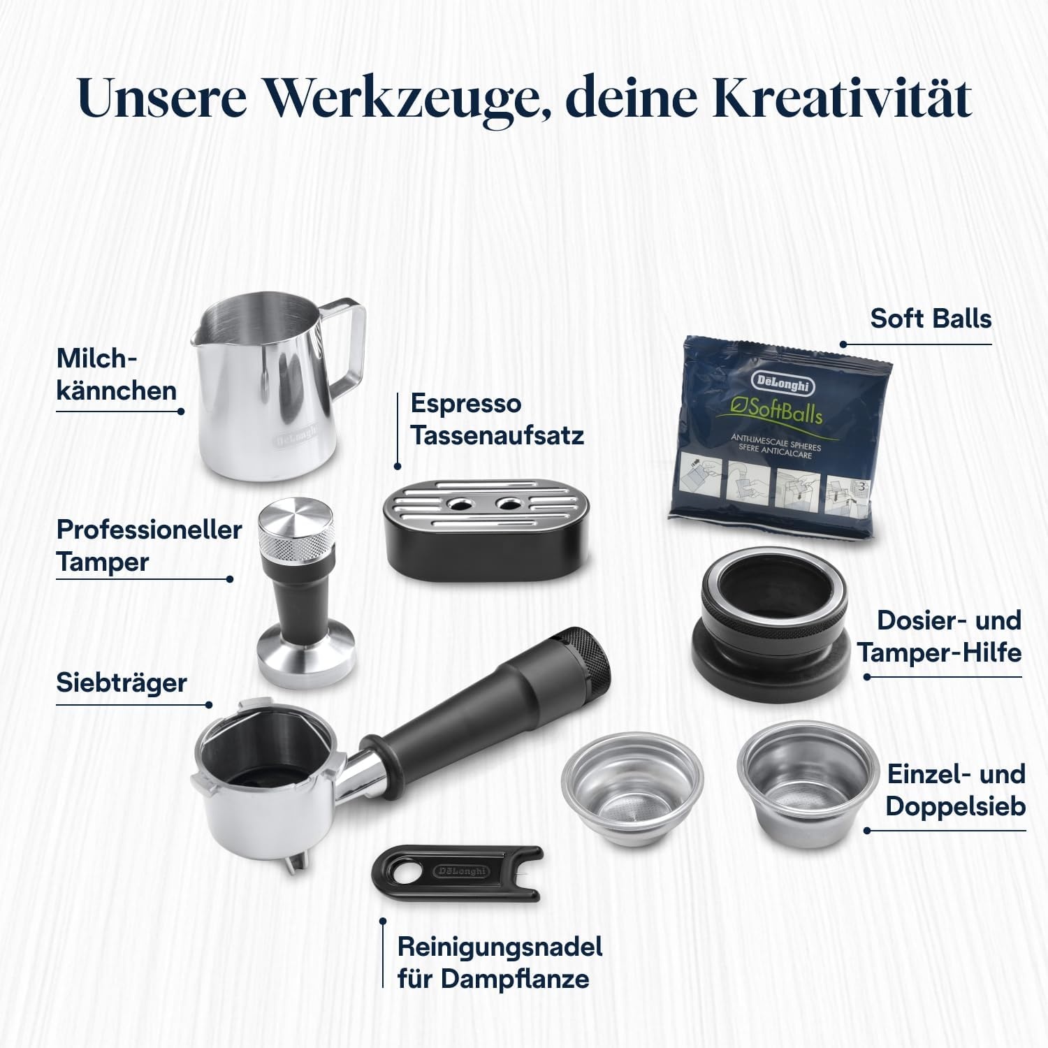 image:imageDeLonghi La Specialista Arte Espressomaschine 3 GetrnkevoreinstellungenSchwarz