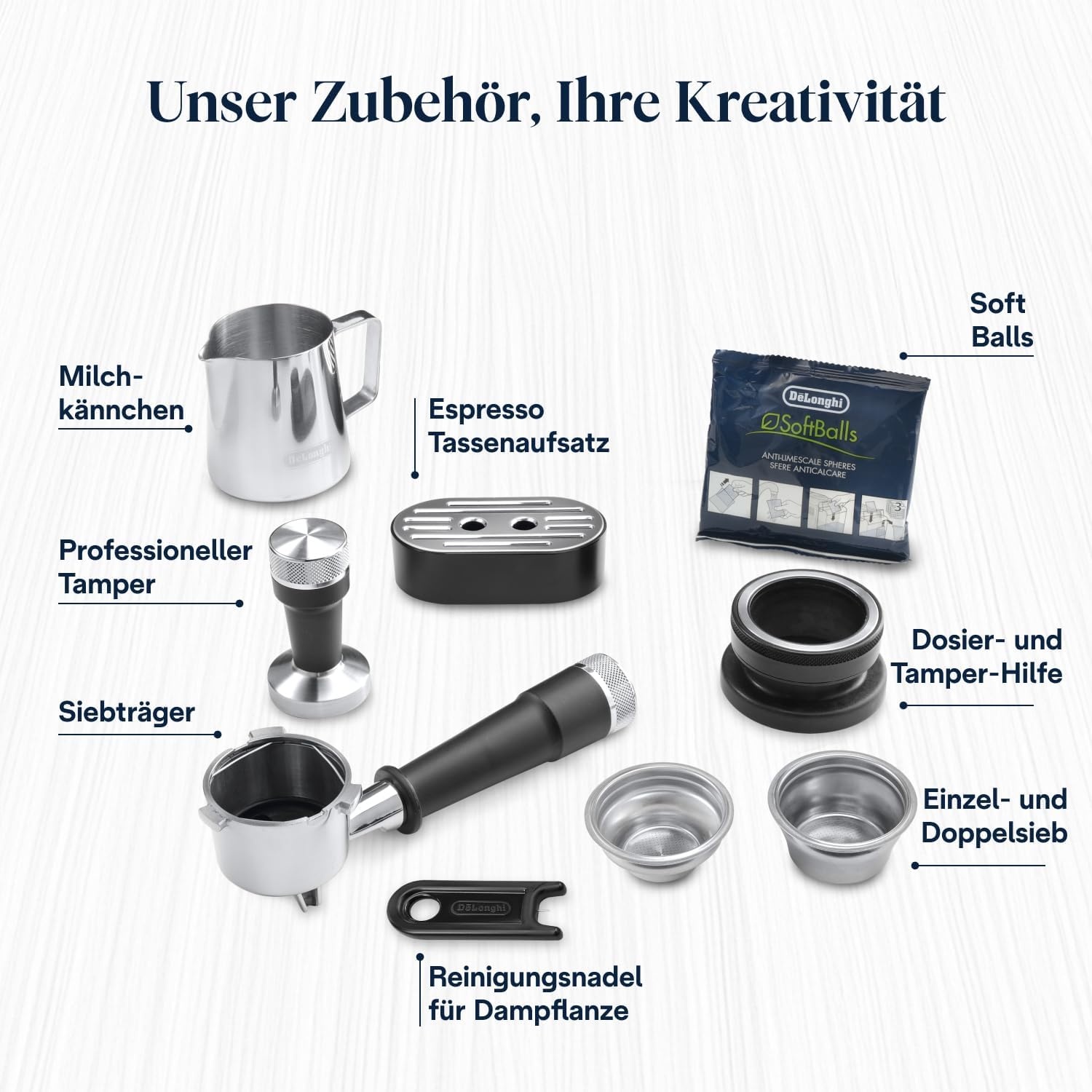 image:imageDeLonghi La Specialista Arte Espressomaschine 3 GetrnkevoreinstellungenSchwarzSchiere Freude
