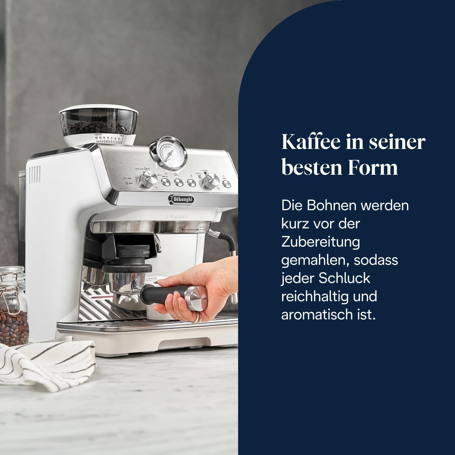 image:imageDeLonghi La Specialista Arte Espressomaschine 3 GetrnkevoreinstellungenWei