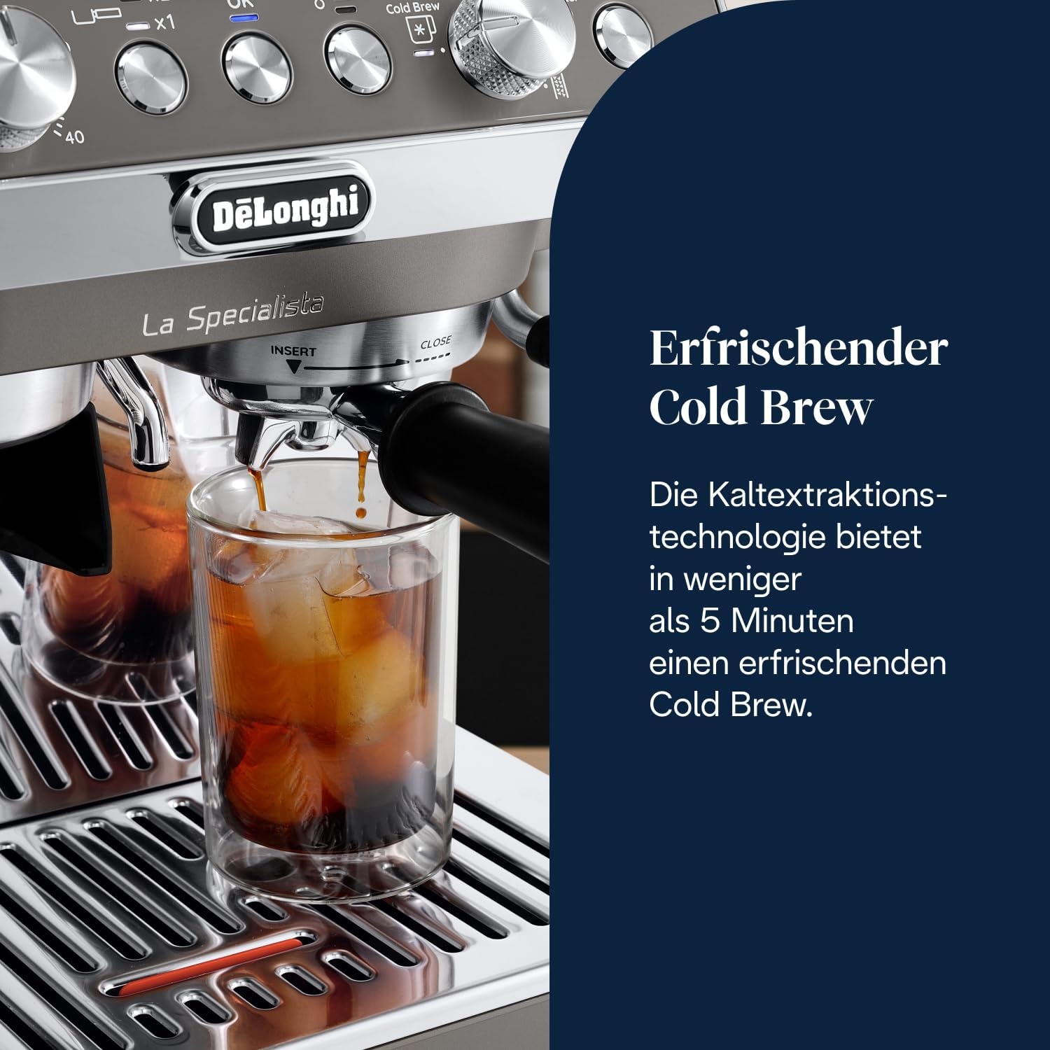 image:imageDeLonghi La Specialista Arte Evo Espressomaschine 4 Getrnke TitanCold Brew