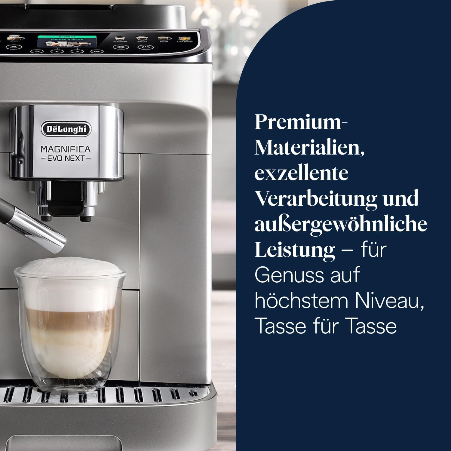 image:imageDeLonghi Magnifica Duo Kaffeevollautomat 20 Getrnke Silber13 Getrnke Silber