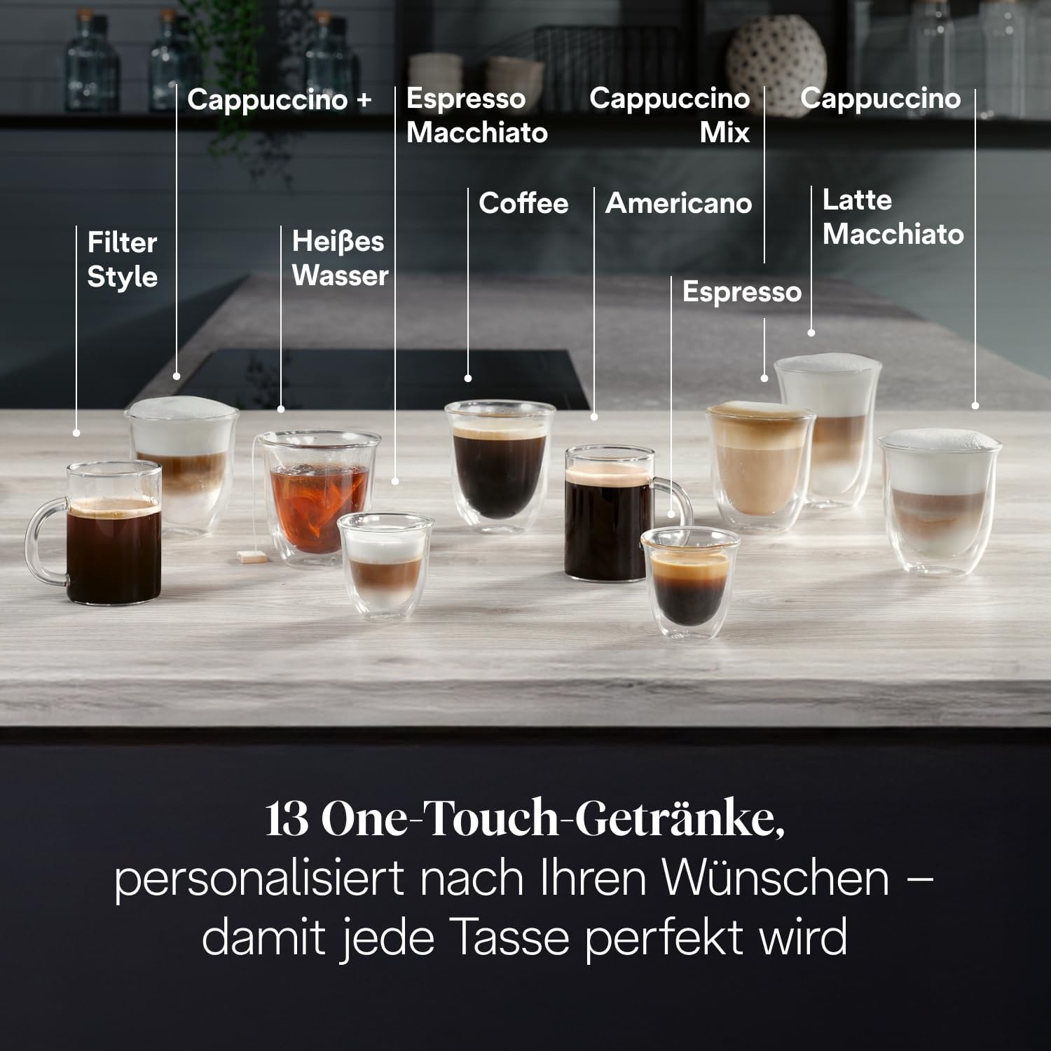 image:imageDeLonghi Magnifica Duo Kaffeevollautomat 20 Getrnke Silber13 Getrnke Silber