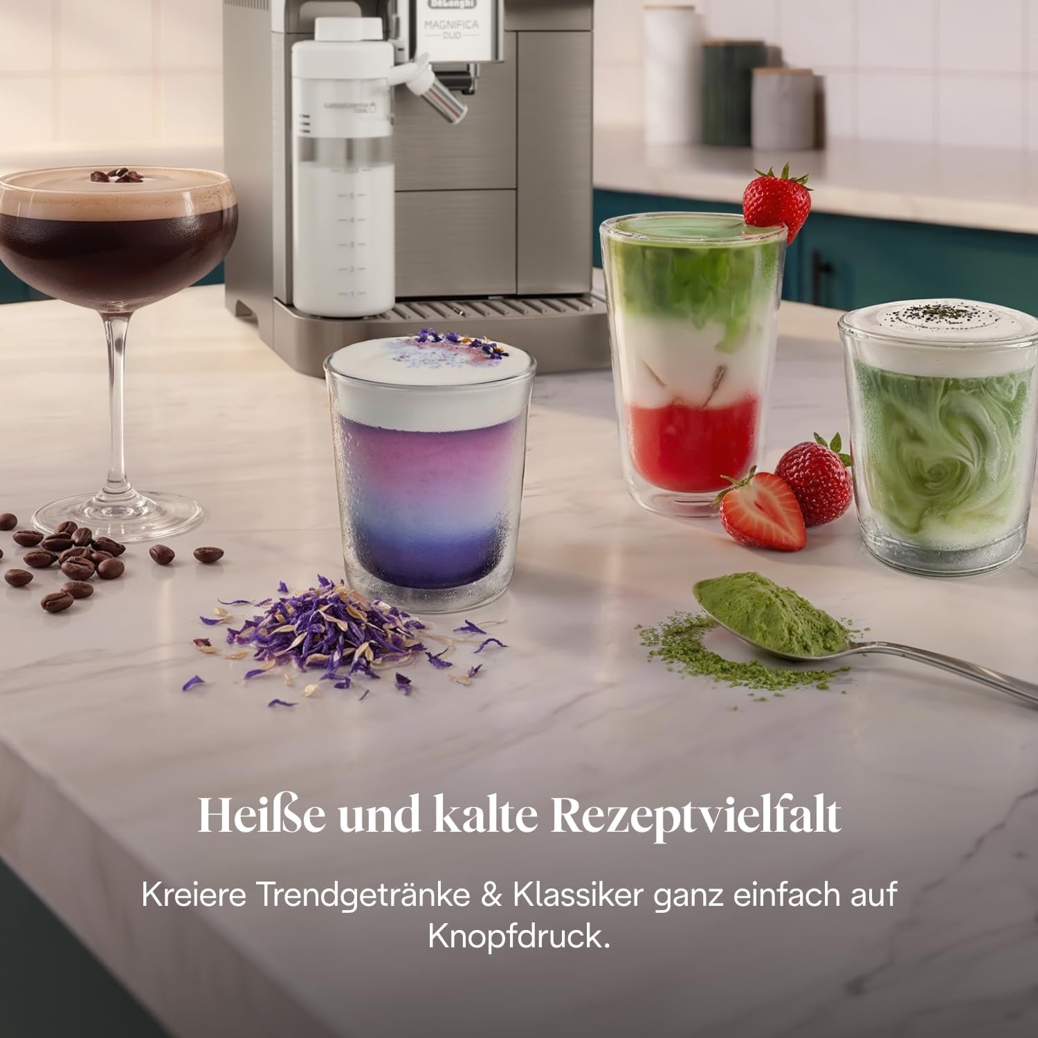 image:imageDeLonghi Magnifica Duo Kaffeevollautomat 20 Getrnke Silber20 Getrnke Silber