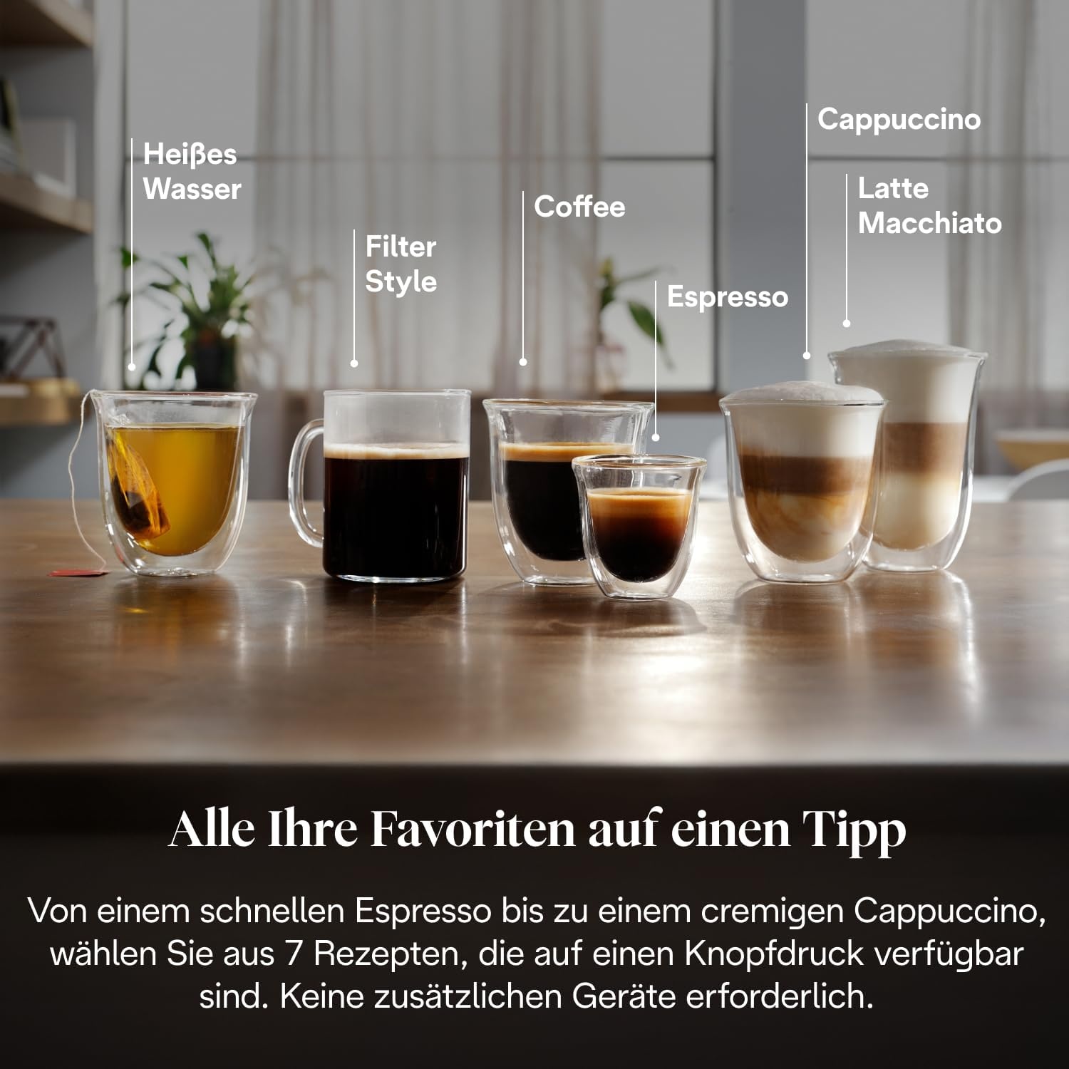 image:imageDeLonghi Magnifica Evo Kaffeevollautomat 4 Getrnke DunkelgrauAutomatisches Milchschaum Silber