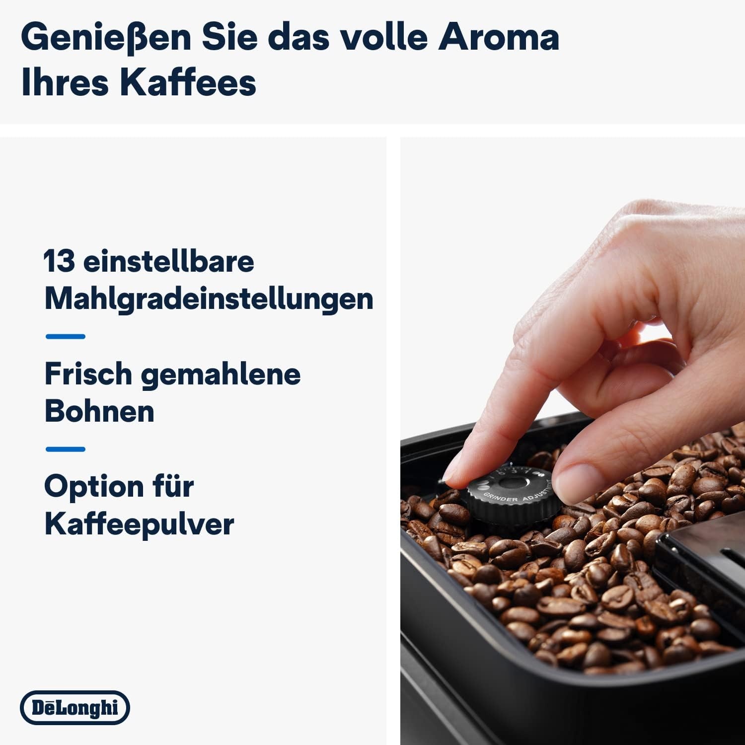 image:imageDeLonghi Magnifica Evo Kaffeevollautomat 5 Getrnke Silber5 Funktionen Silber