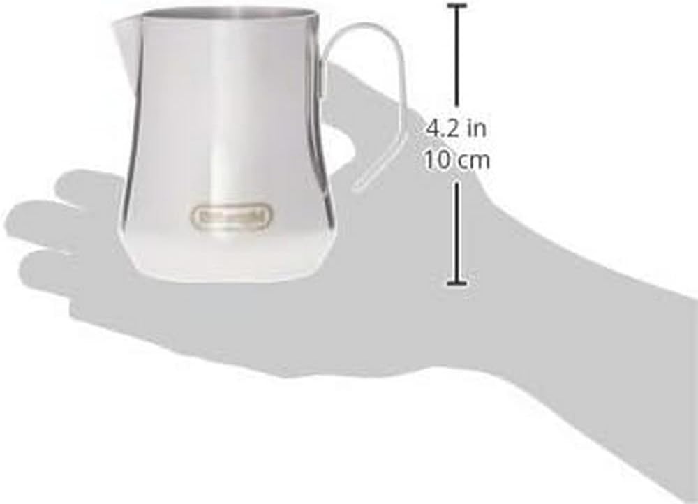 image:imageDeLonghi Milchknnchen DLSC060 Milchknnchen fr manuelles Aufschumen ergonomischer Griff Kapazitt 350 ml Edelstahl350 ml