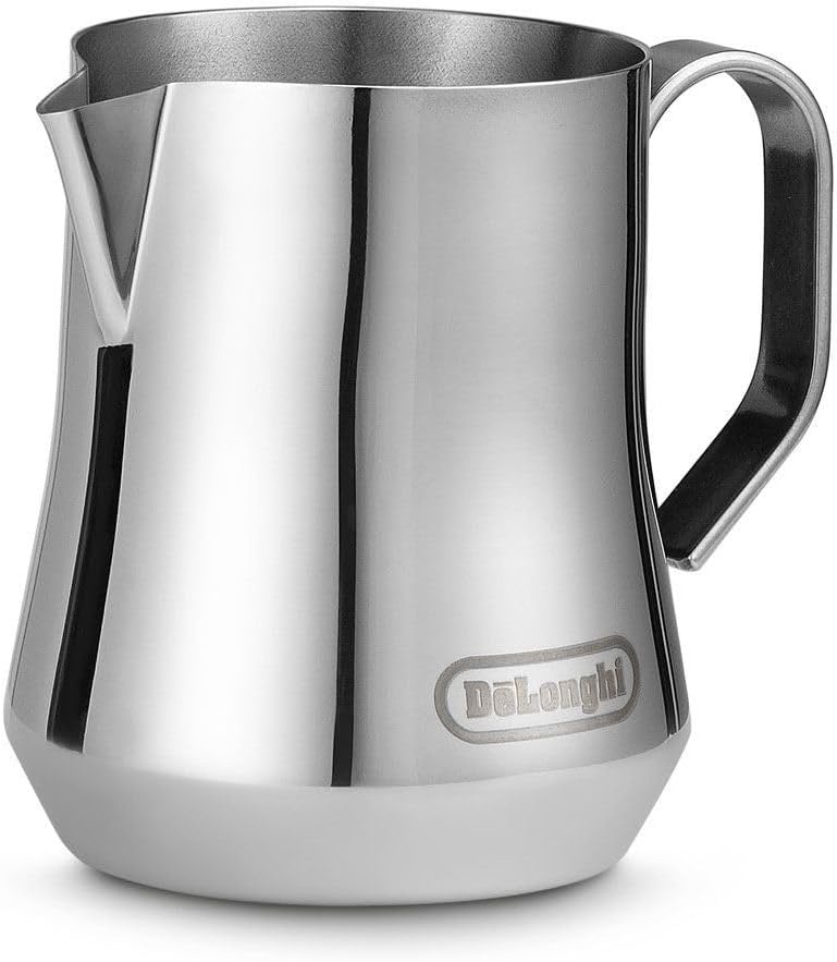 image:imageDeLonghi Milchknnchen DLSC060 Milchknnchen fr manuelles Aufschumen ergonomischer Griff Kapazitt 350 ml Edelstahl350 ml
