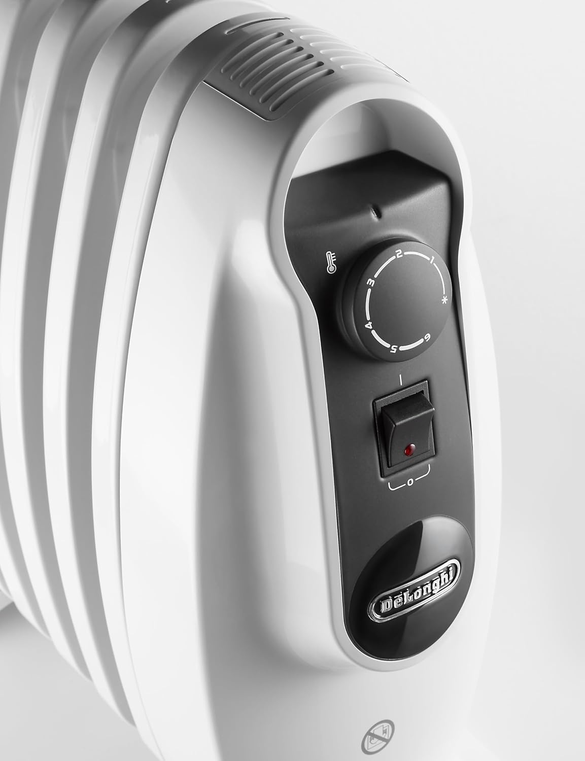 image:imageDeLonghi Nano Radiator TRNS0505M Kompakte elektrische Raumheizung mit stufenloser Temperaturregelung Frostschutzfunktion und 500 W Heizleistung500W