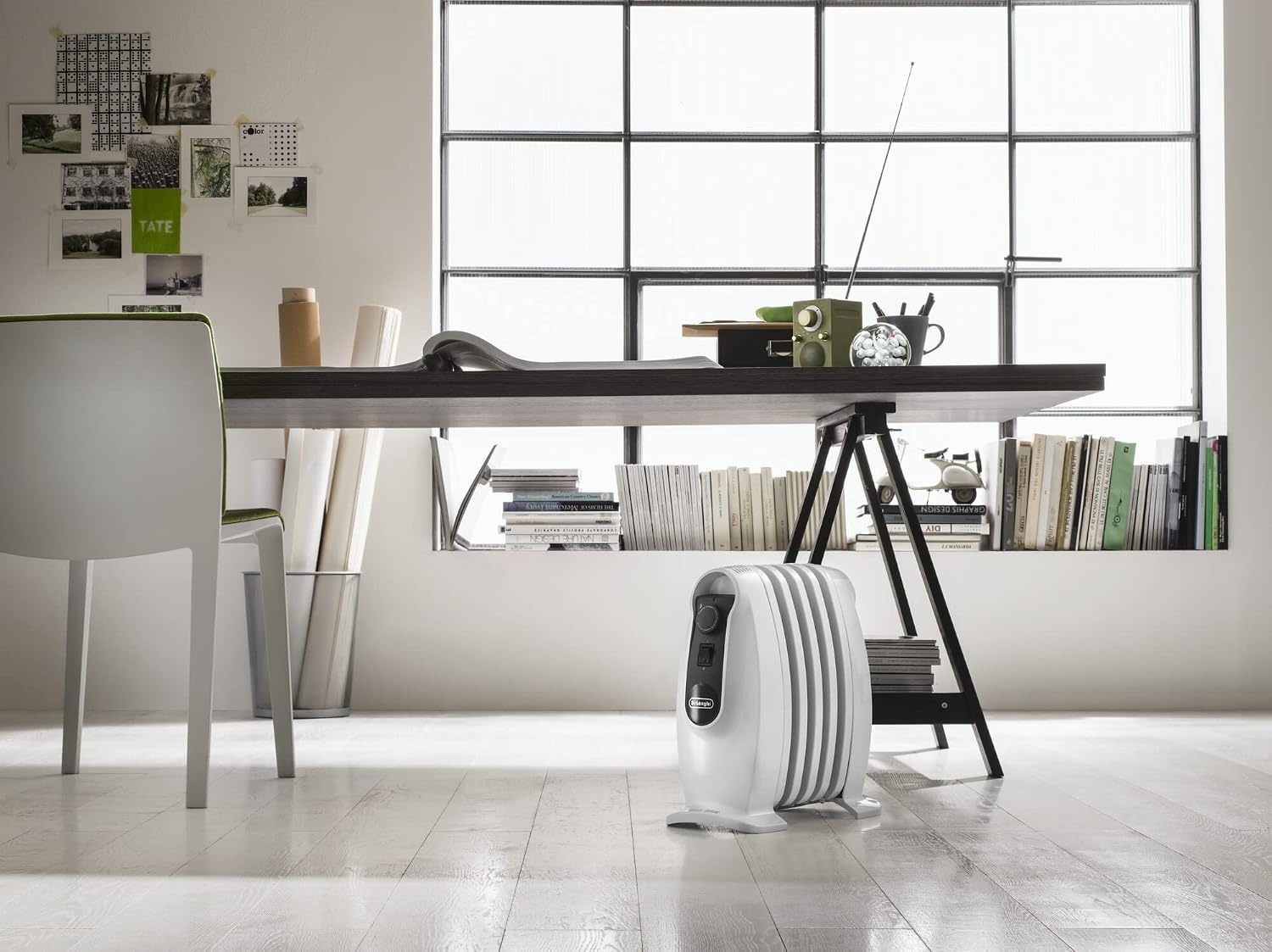 image:imageDeLonghi Nano Radiator TRNS0505M Kompakte elektrische Raumheizung mit stufenloser Temperaturregelung Frostschutzfunktion und 500 W Heizleistung800W