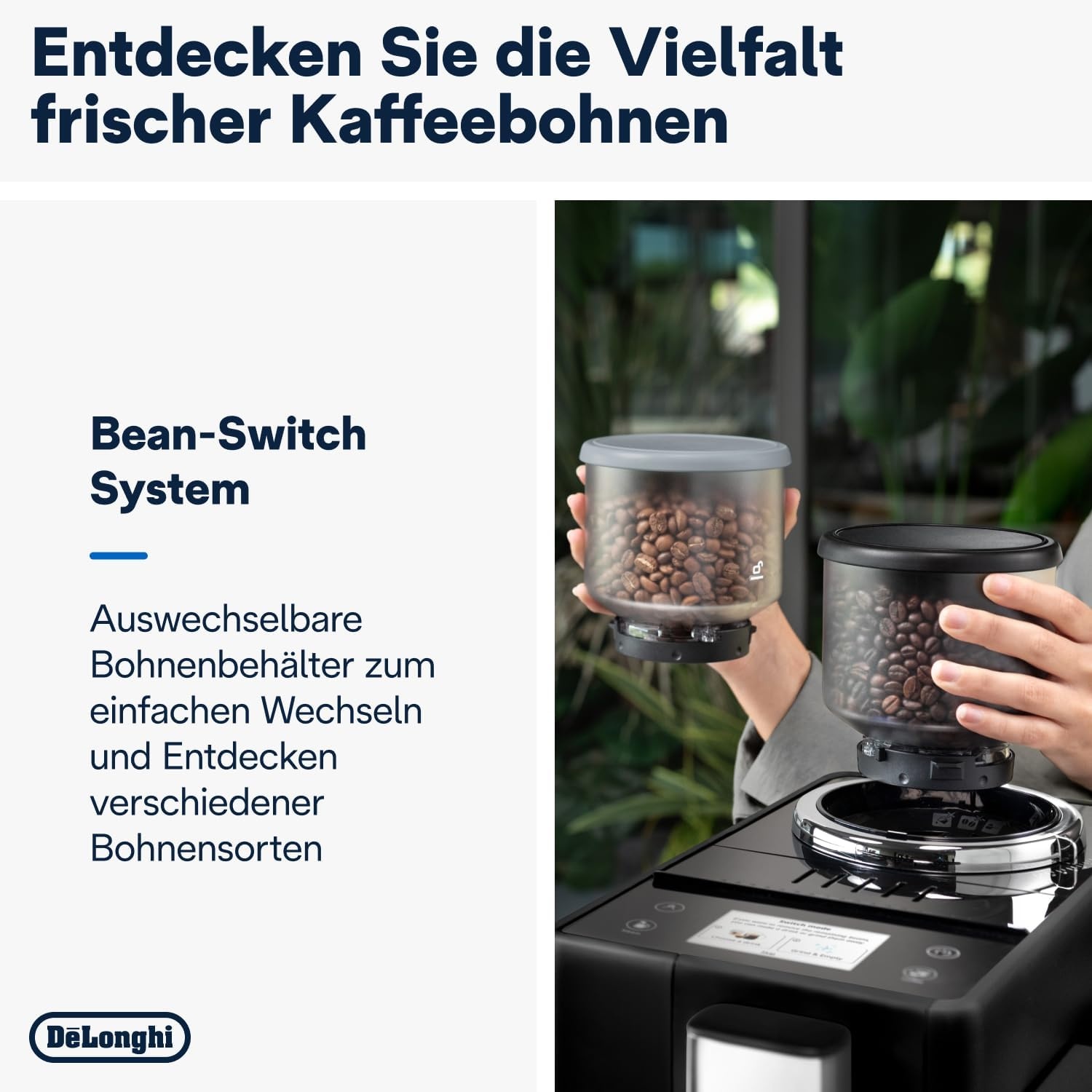 image:imageDeLonghi Rivelia Kaffeevollautomat 16 Getrnke GrauSchwarz