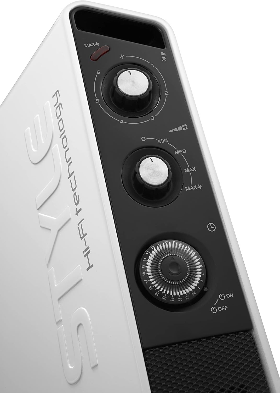 image:imageDeLonghi Slim Style HCX 3220 FTS Schlanker Heizlfter mit 2000 W Heizleistung Frostschutzfunktion und Transportoptionen