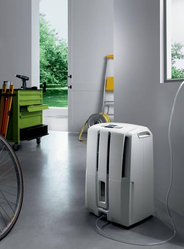 image:imageDeLonghi Tasciugo AriaDry Light Tragbarer Luftentfeuchter ZeolithTechnologie Ionisator 6LTag Feuchtigkeitsentzug Wschetrockner AntiSchimmel SwingFunktion Timer Grau DNS6530L 65 m