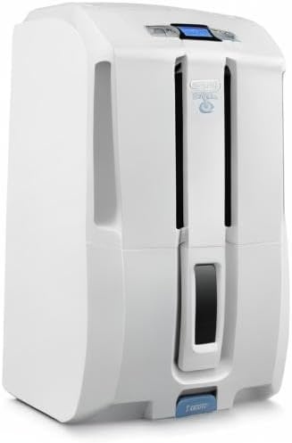 image:imageDeLonghi Tasciugo AriaDry Light Tragbarer Luftentfeuchter ZeolithTechnologie Ionisator 6LTag Feuchtigkeitsentzug Wschetrockner AntiSchimmel SwingFunktion Timer Grau DNS6530L 65 m
