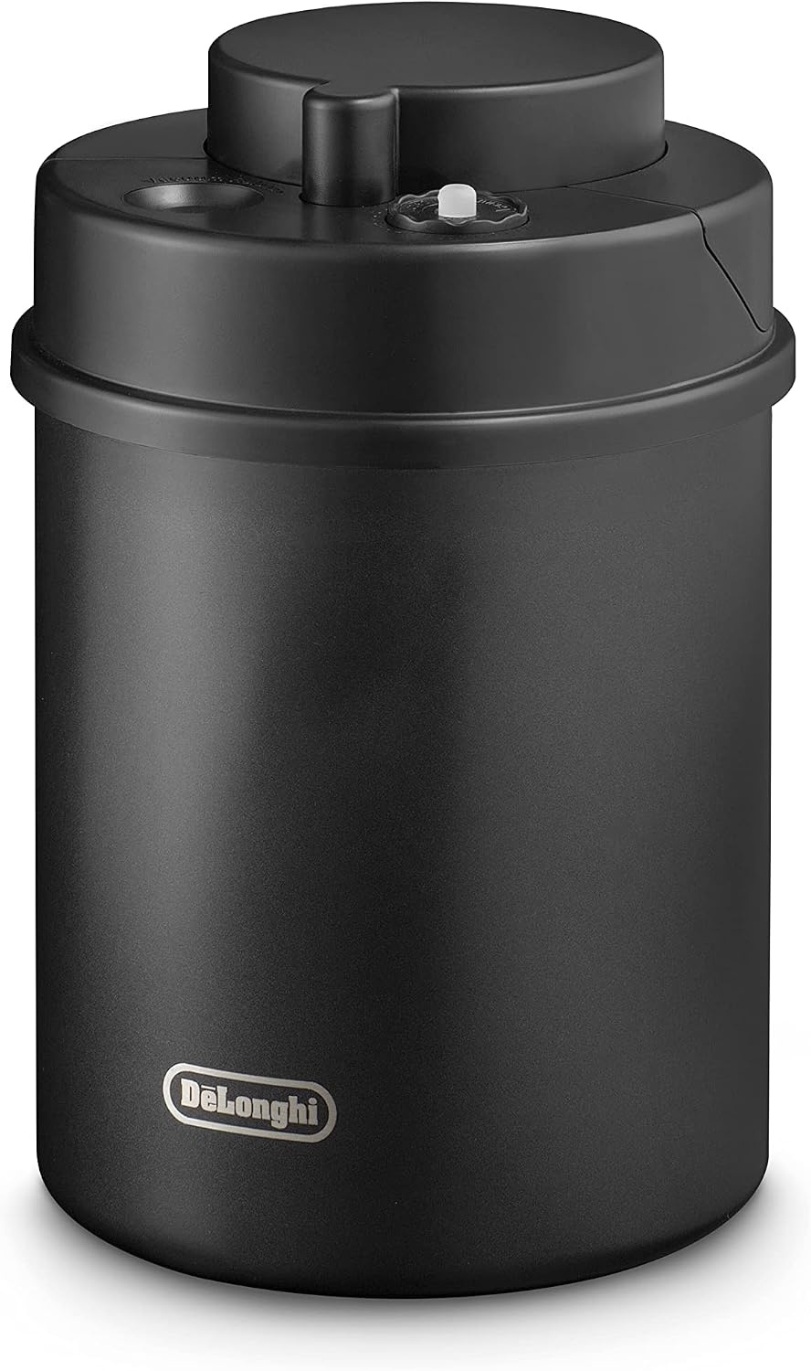 image:imageDeLonghi VakuumKaffeebehlter DLSC063 Entkalker fr Kaffeemaschinen und Kaffeevollautomaten Vakuumbehlter zur Kaffeeaufbewahrung von Kaffeebohnen und gemahlenen Kaffee mit Integrierter AnzeigeMetall