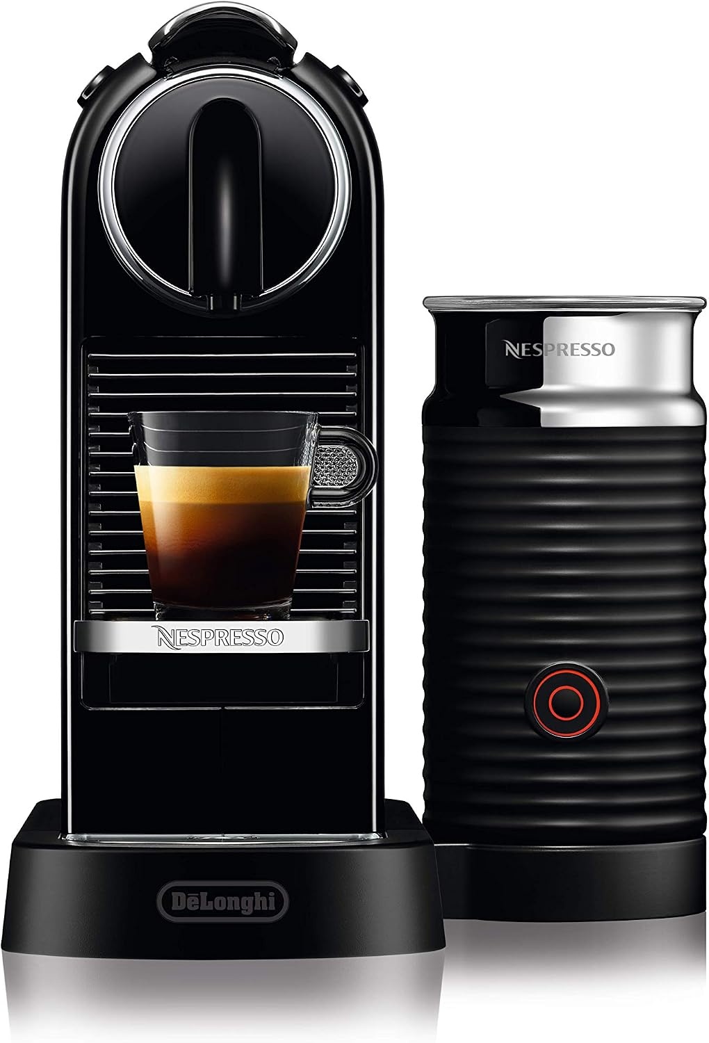 image:imageNESPRESSO DELONGHI CitiZ Schwarz Original Kapselmaschine EN167BSchwarz
