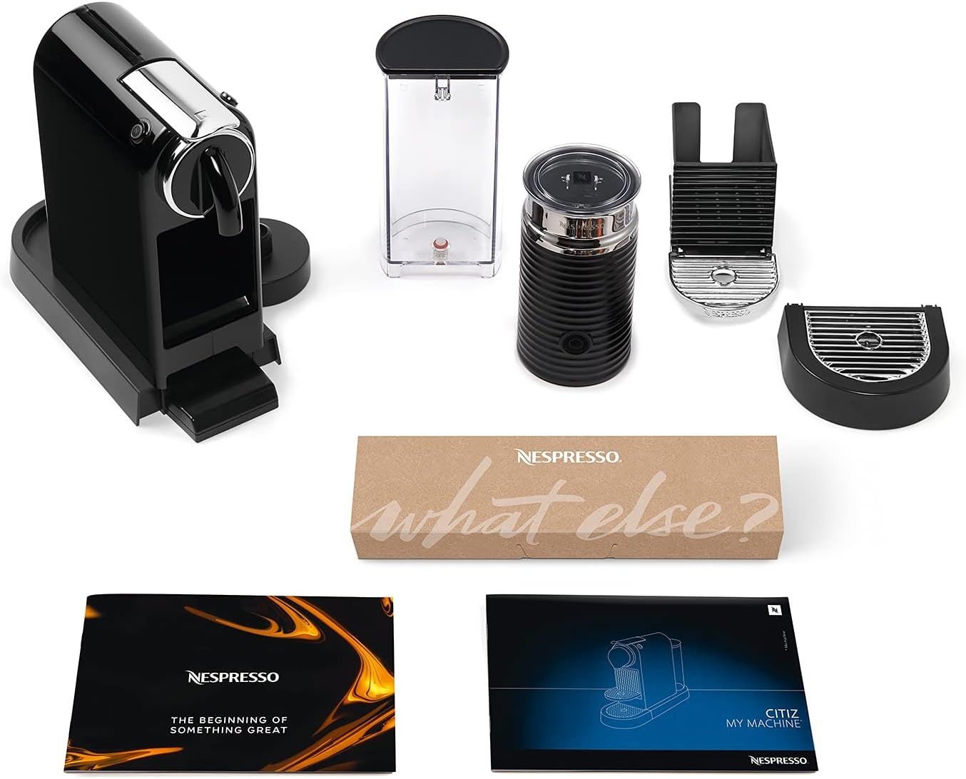 image:imageNESPRESSO DELONGHI CitiZ Schwarz Original Kapselmaschine EN167BSchwarz