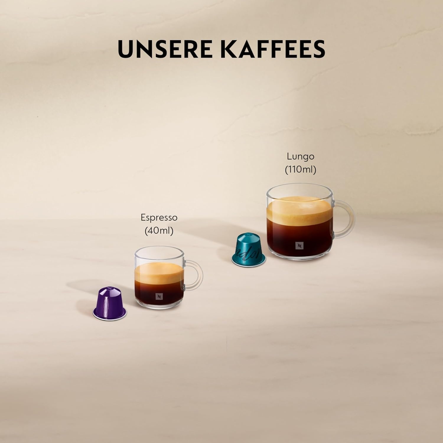 image:imageNESPRESSO DELONGHI CitiZ Schwarz Original Kapselmaschine EN167BWei