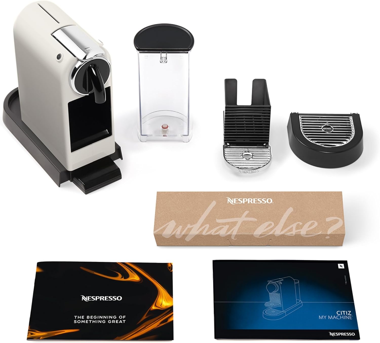 image:imageNESPRESSO DELONGHI CitiZ Schwarz Original Kapselmaschine EN167BWei