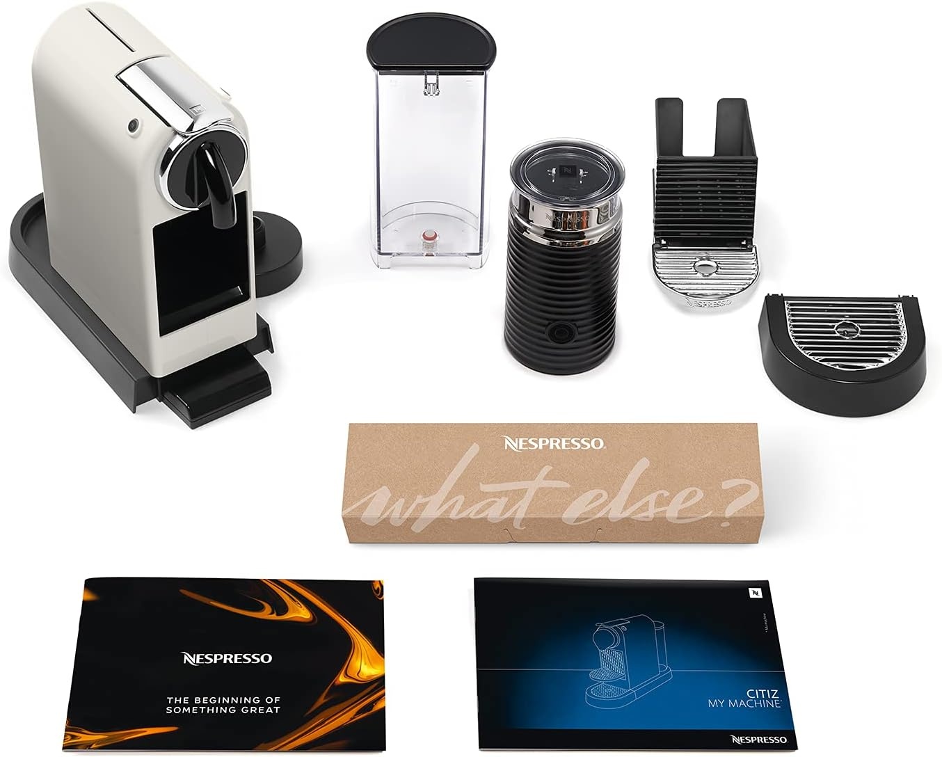 image:imageNESPRESSO DELONGHI CitiZ Schwarz Original Kapselmaschine EN167BWei